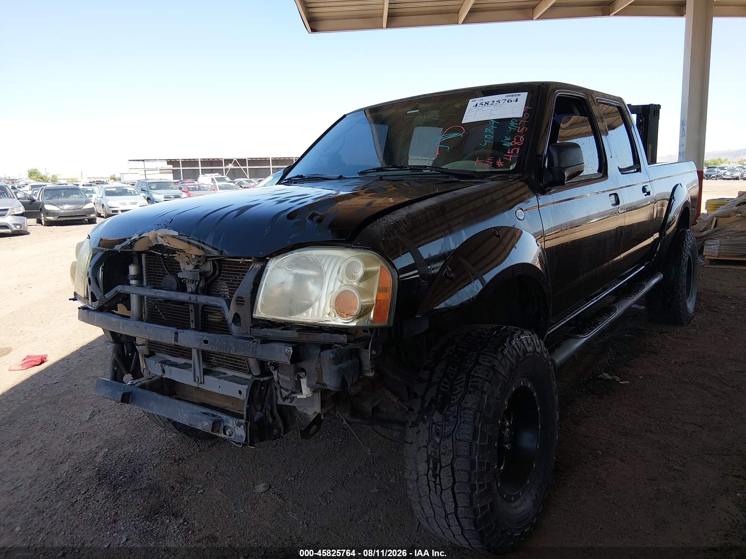 2004 Nissan Frontier Xe-v6 Black vin: 1N6ED29X64C410549