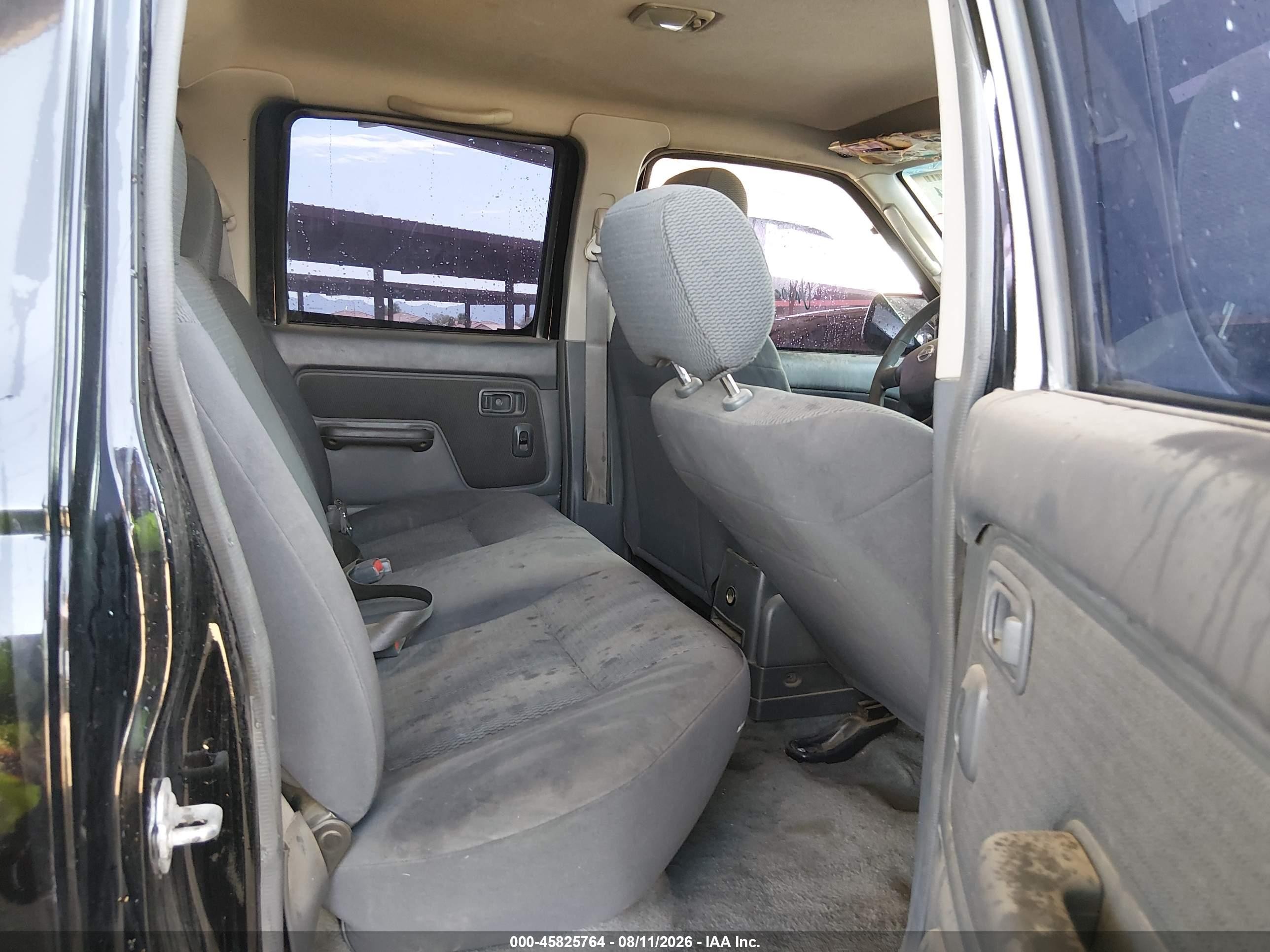 2004 Nissan Frontier Xe-v6 Black vin: 1N6ED29X64C410549