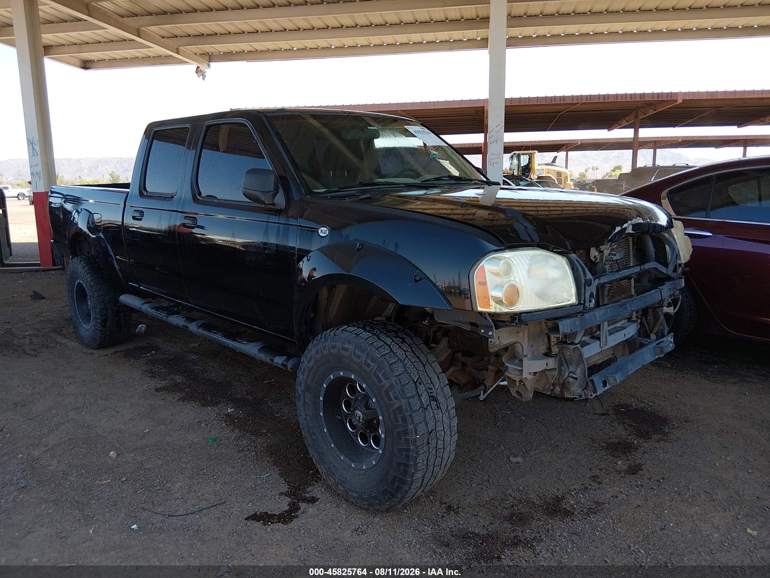 2004 Nissan Frontier Xe-v6 Black vin: 1N6ED29X64C410549