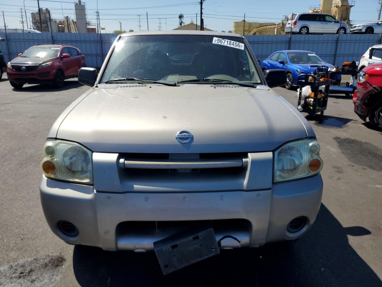 2004 Nissan Frontier Crew Cab Xe V6 Gray vin: 1N6ED29X64C433412