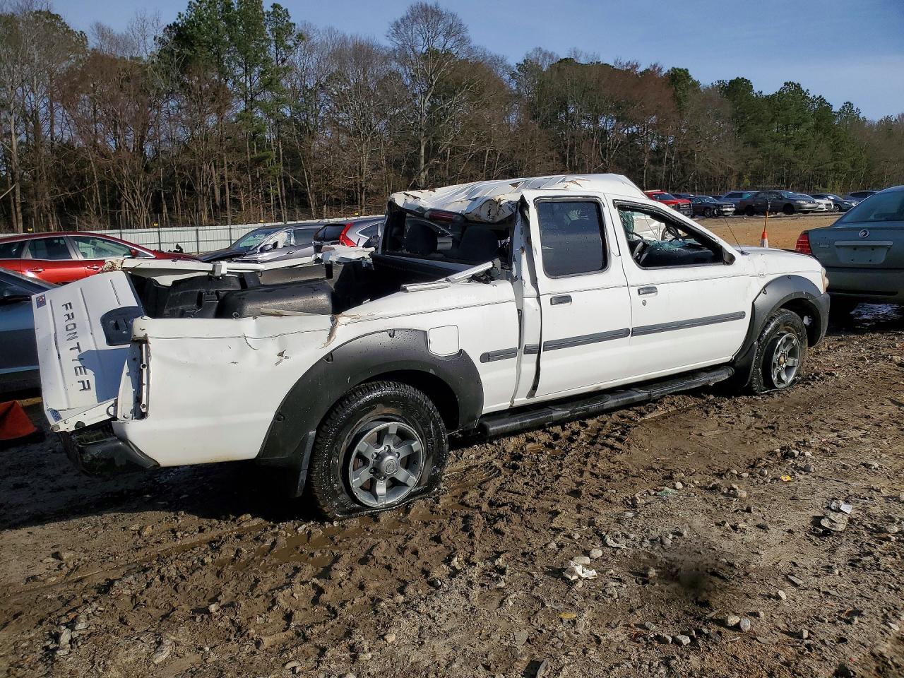 2002 Nissan Frontier Xe-v6 White vin: 1N6ED29X72C310103