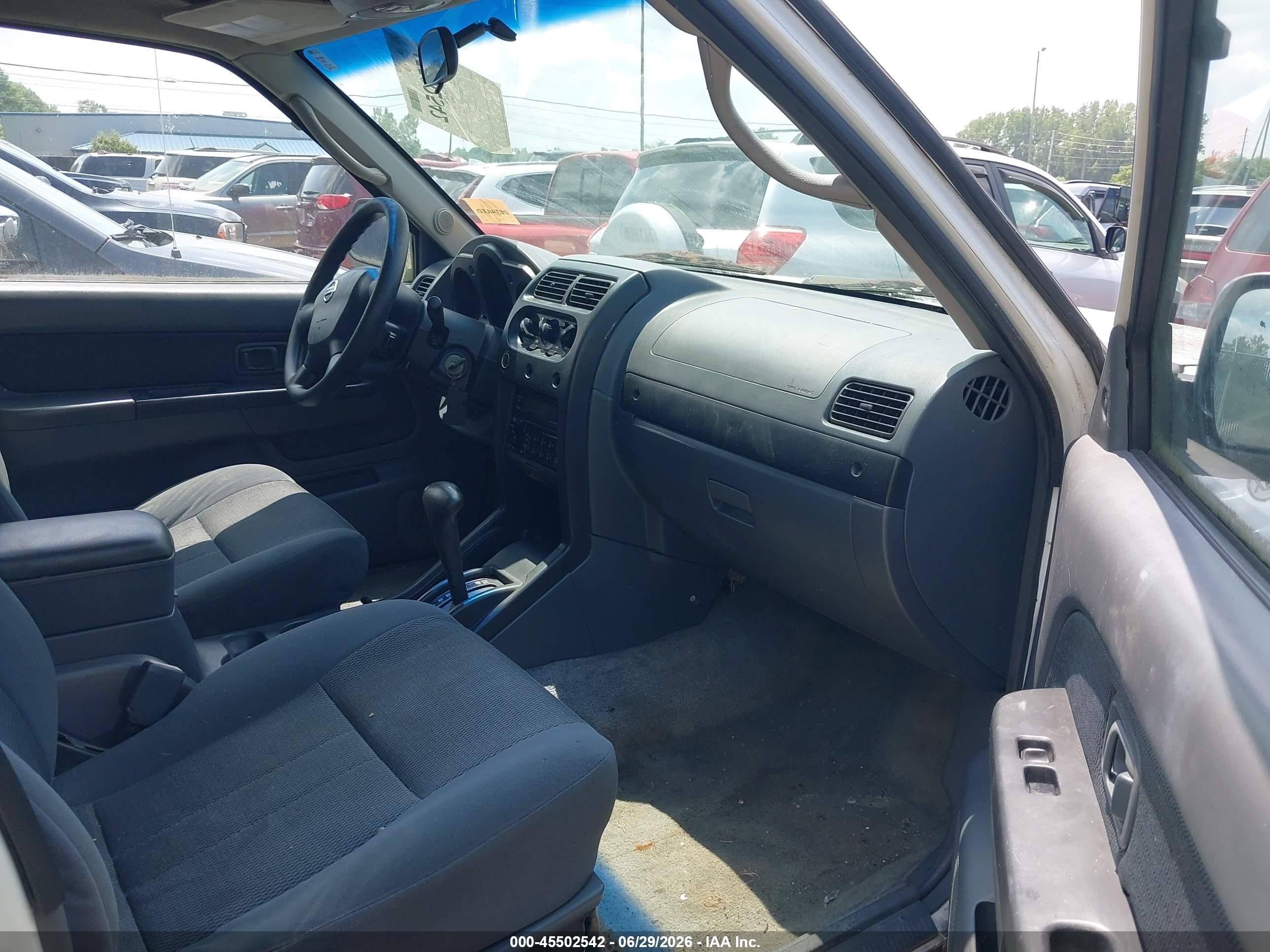 2002 Nissan Frontier Xe-v6 White vin: 1N6ED29X72C350049