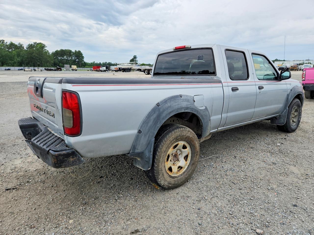 2003 Nissan Frontier Xe-v6 Gray vin: 1N6ED29X73C443283