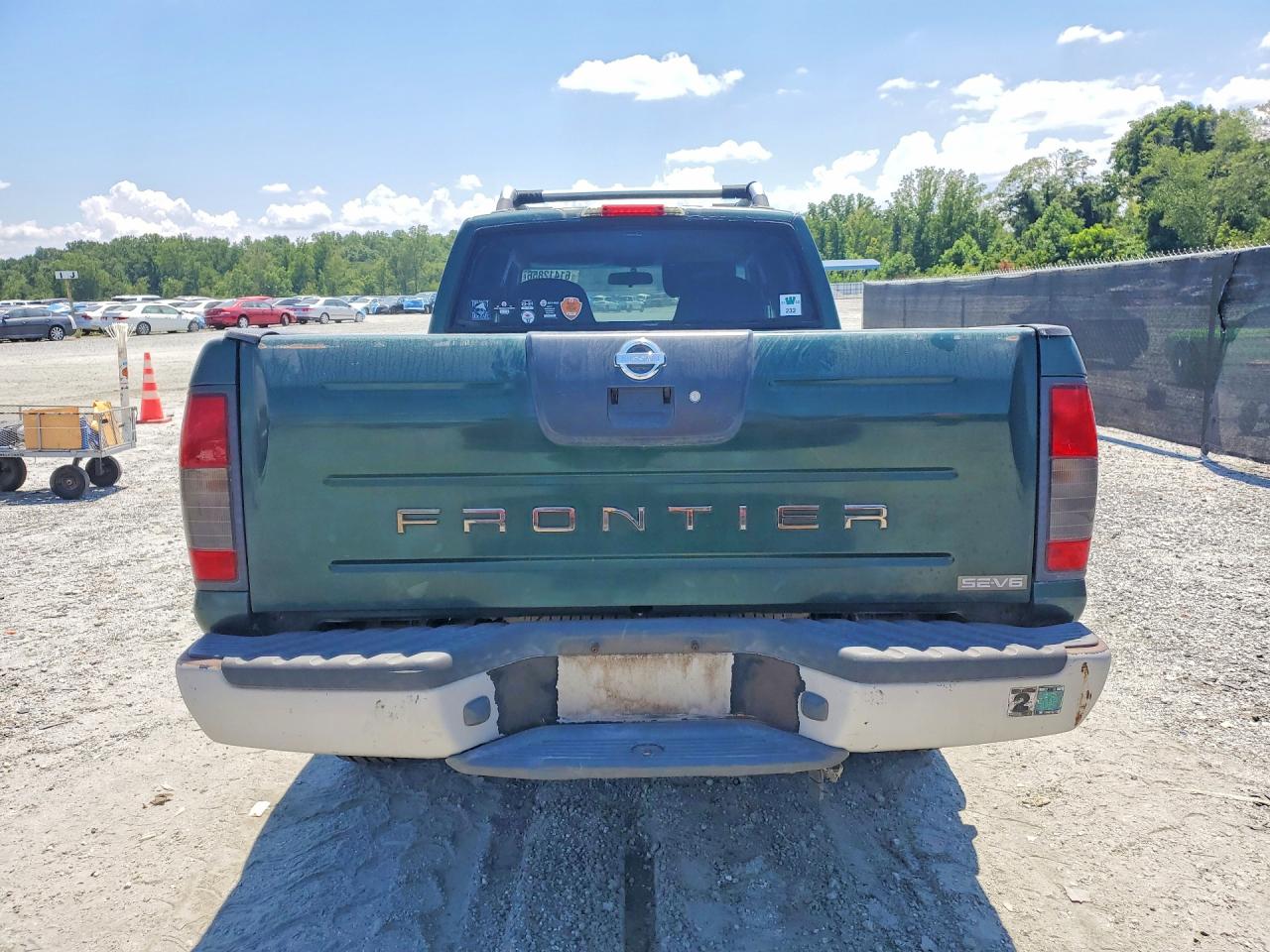 2002 Nissan Frontier Xe-v6 Green vin: 1N6ED29X82C342946