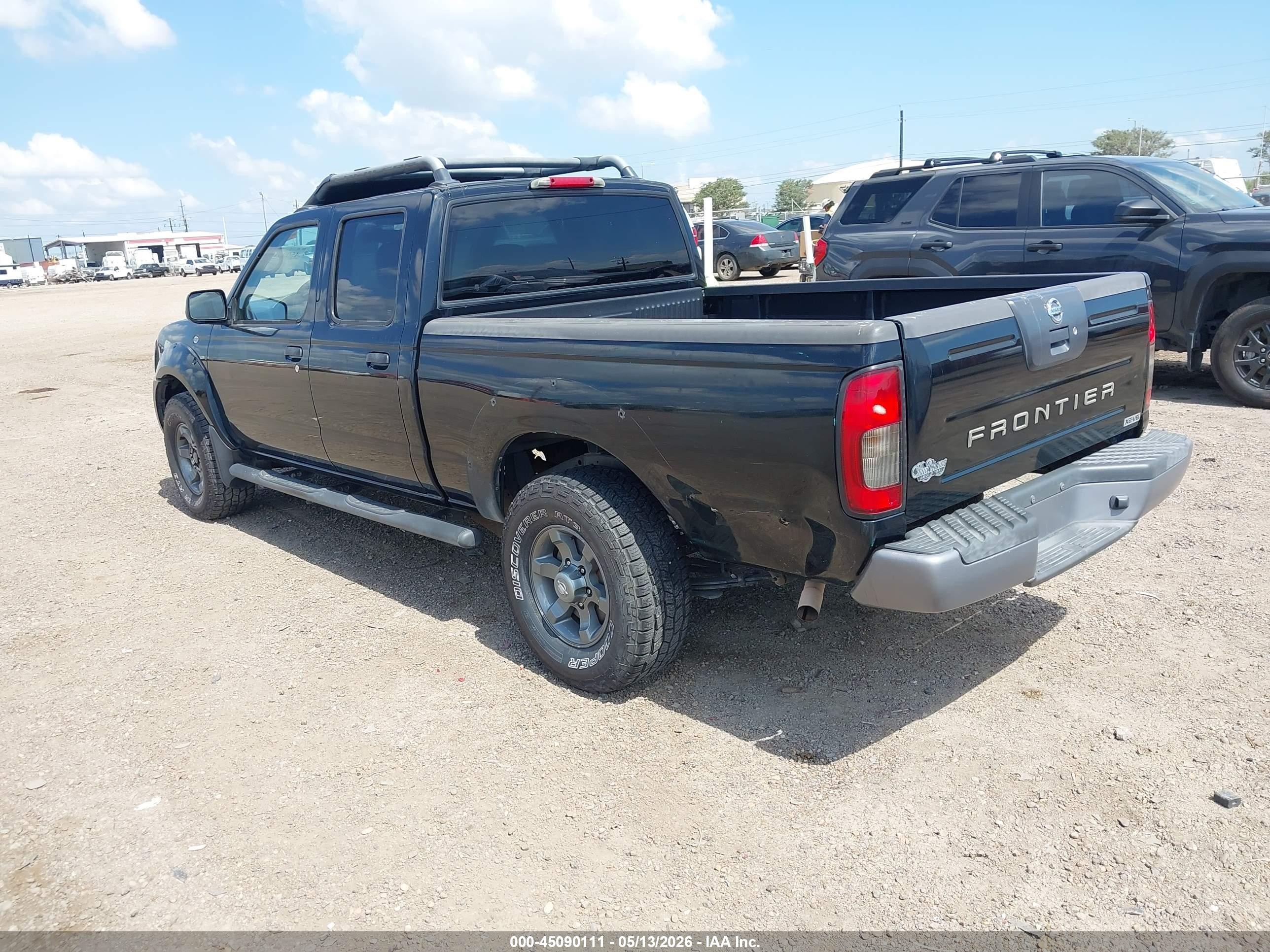 2004 Nissan Frontier Xe-v6 Black vin: 1N6ED29X84C472664