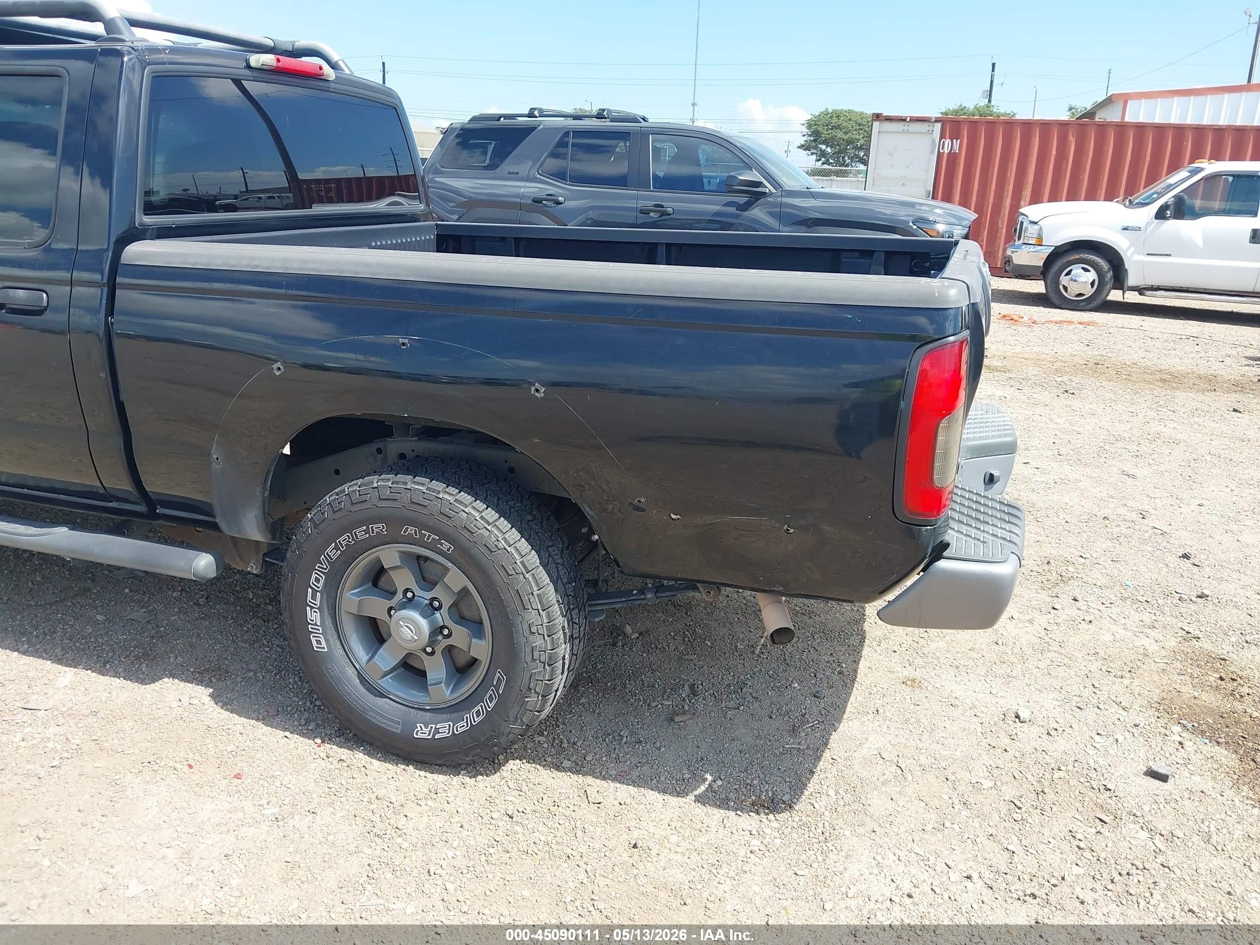 2004 Nissan Frontier Xe-v6 Black vin: 1N6ED29X84C472664