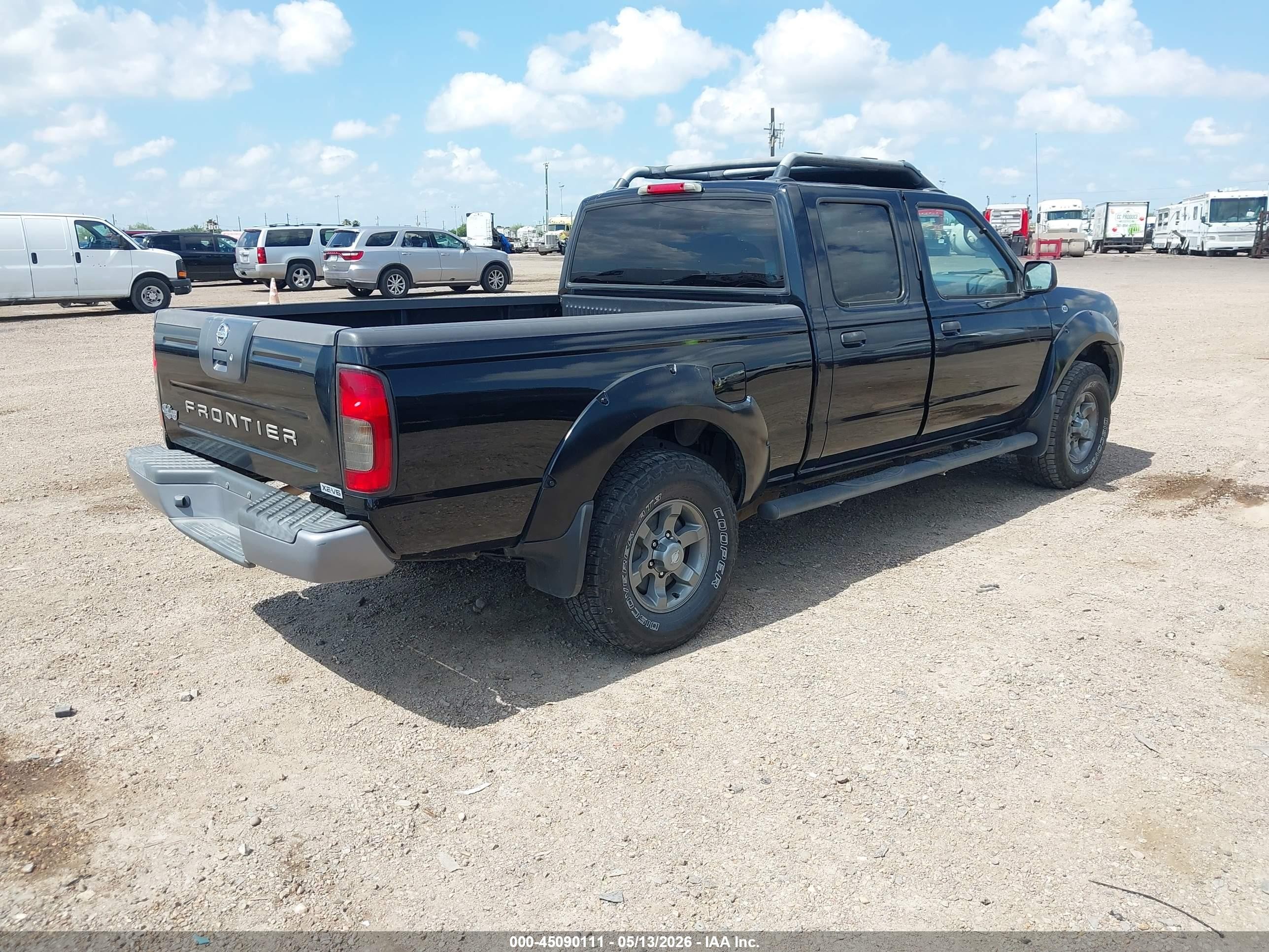2004 Nissan Frontier Xe-v6 Black vin: 1N6ED29X84C472664