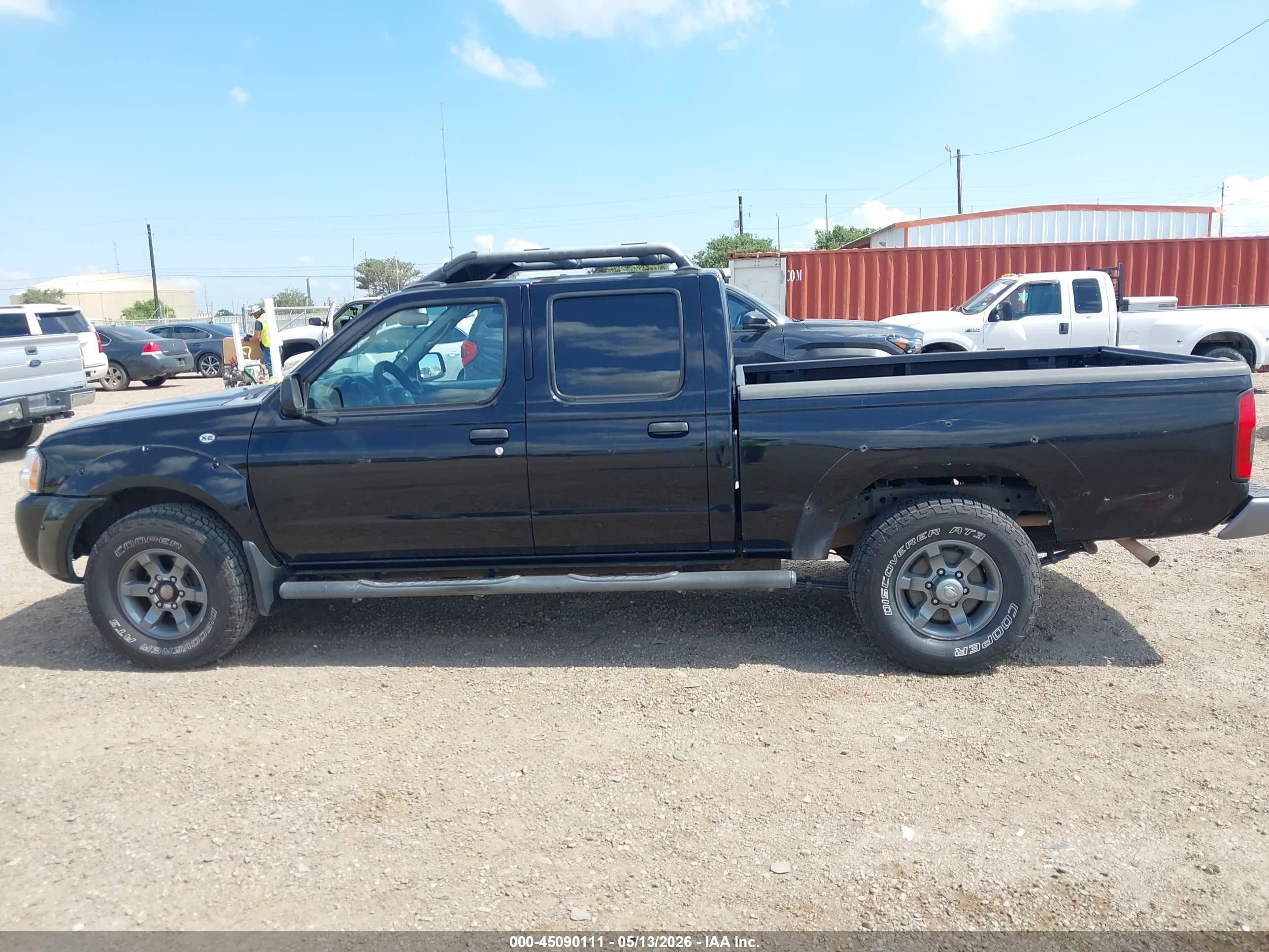 2004 Nissan Frontier Xe-v6 Black vin: 1N6ED29X84C472664