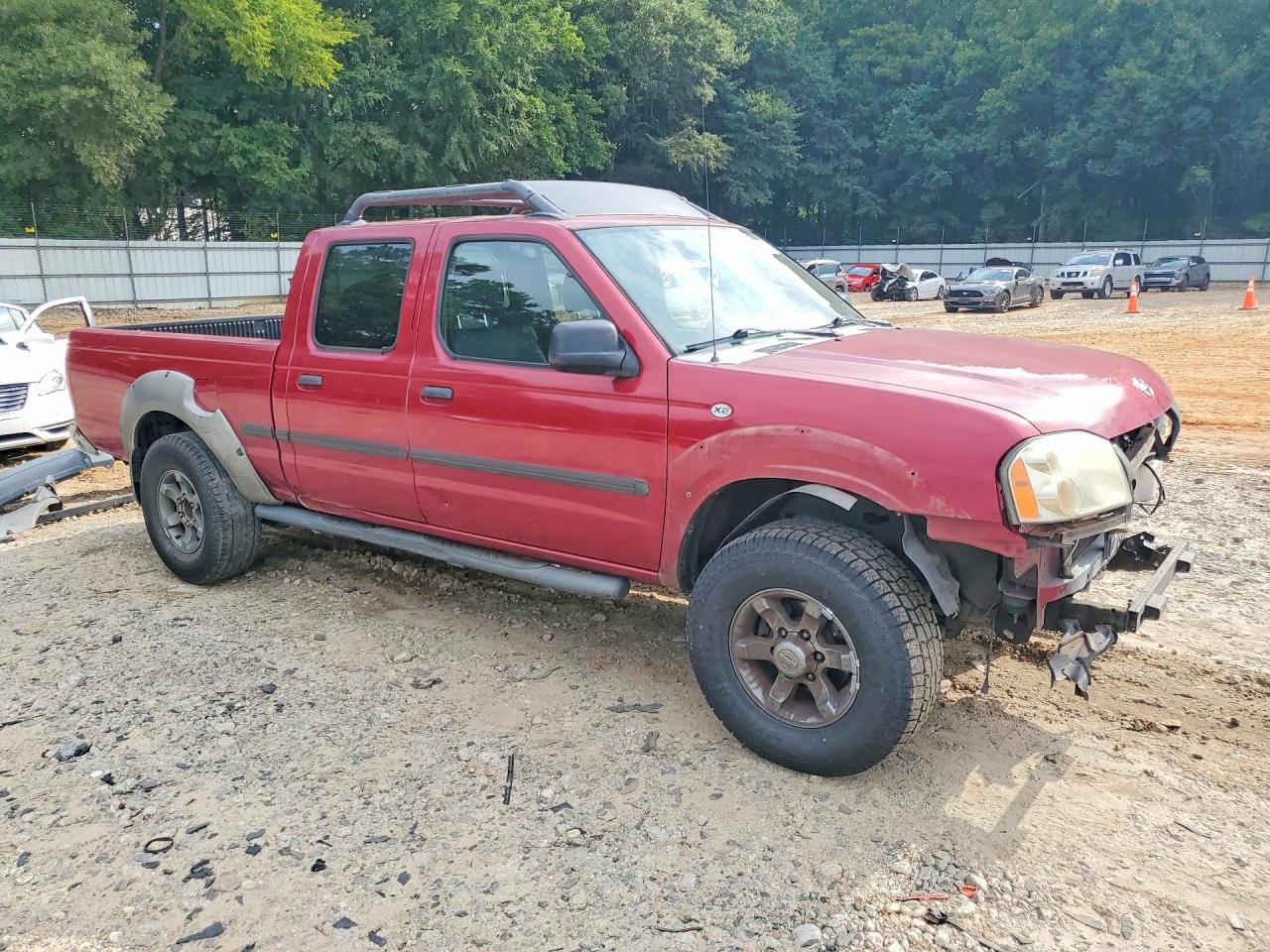 2002 Nissan Frontier Xe-v6 Red vin: 1N6ED29X92C321720