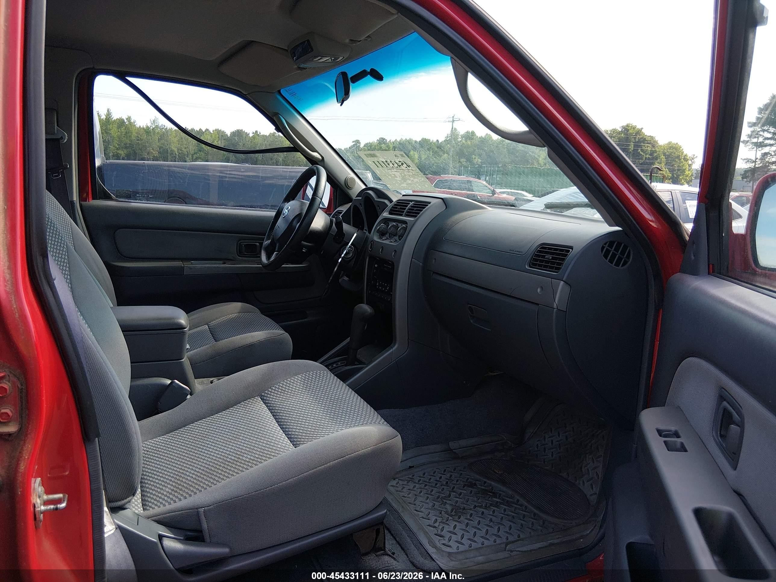 2003 Nissan Frontier Se-v6 Red vin: 1N6ED29X93C416697