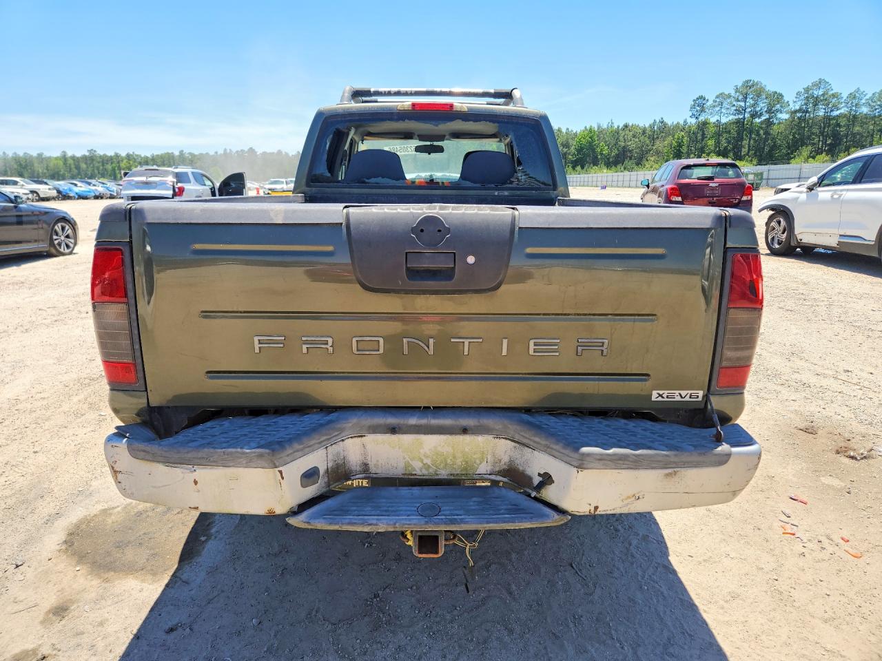 2003 Nissan Frontier Xe-v6 Green vin: 1N6ED29X93C450400