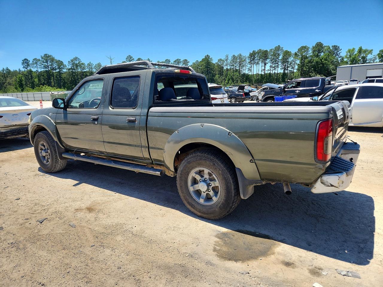 2003 Nissan Frontier Xe-v6 Green vin: 1N6ED29X93C450400