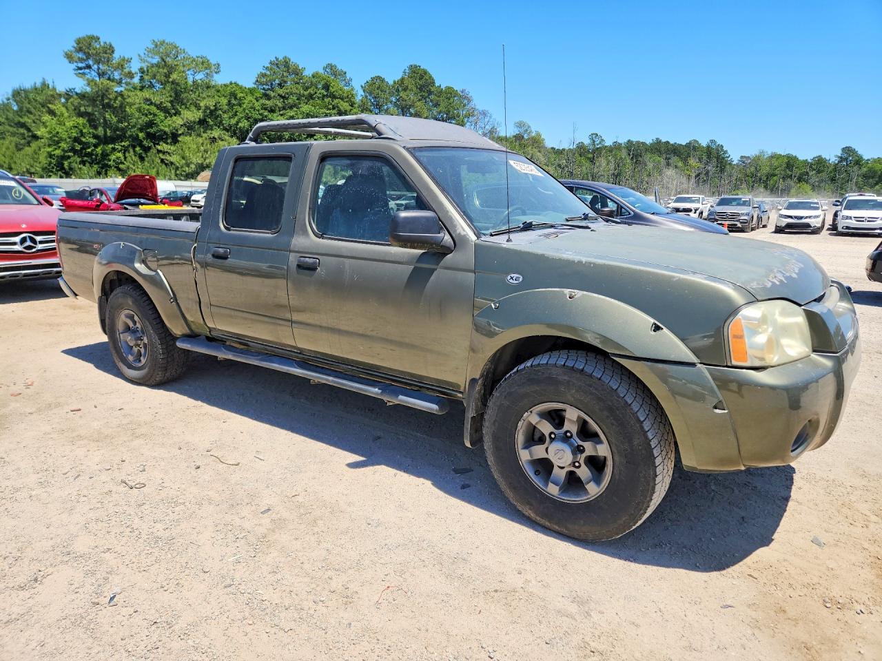 2003 Nissan Frontier Xe-v6 Green vin: 1N6ED29X93C450400