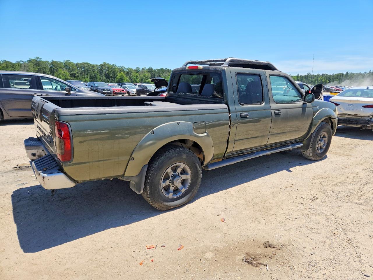 2003 Nissan Frontier Xe-v6 Green vin: 1N6ED29X93C450400
