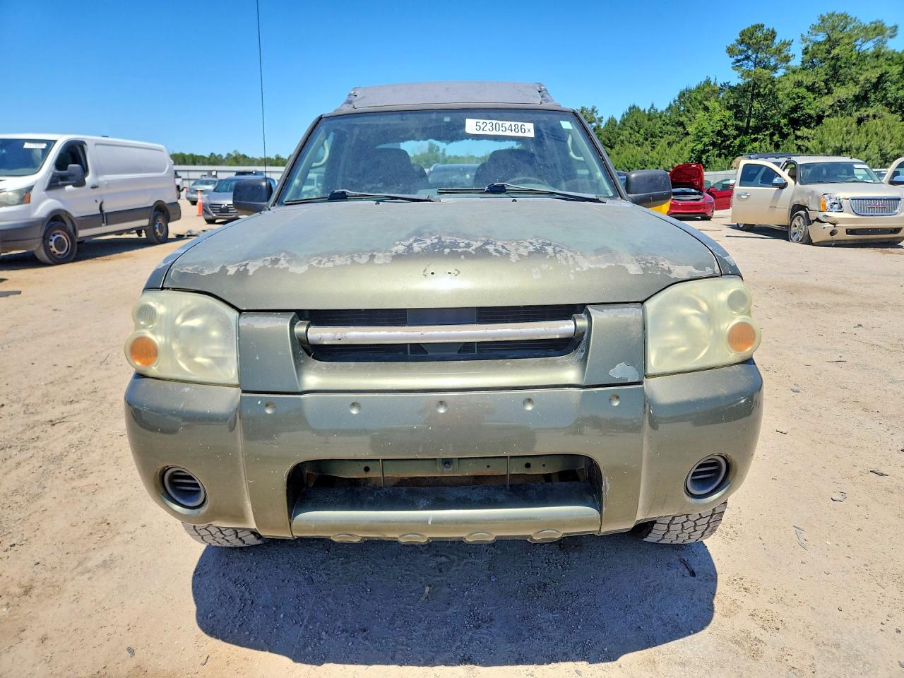 2003 Nissan Frontier Xe-v6 Green vin: 1N6ED29X93C450400