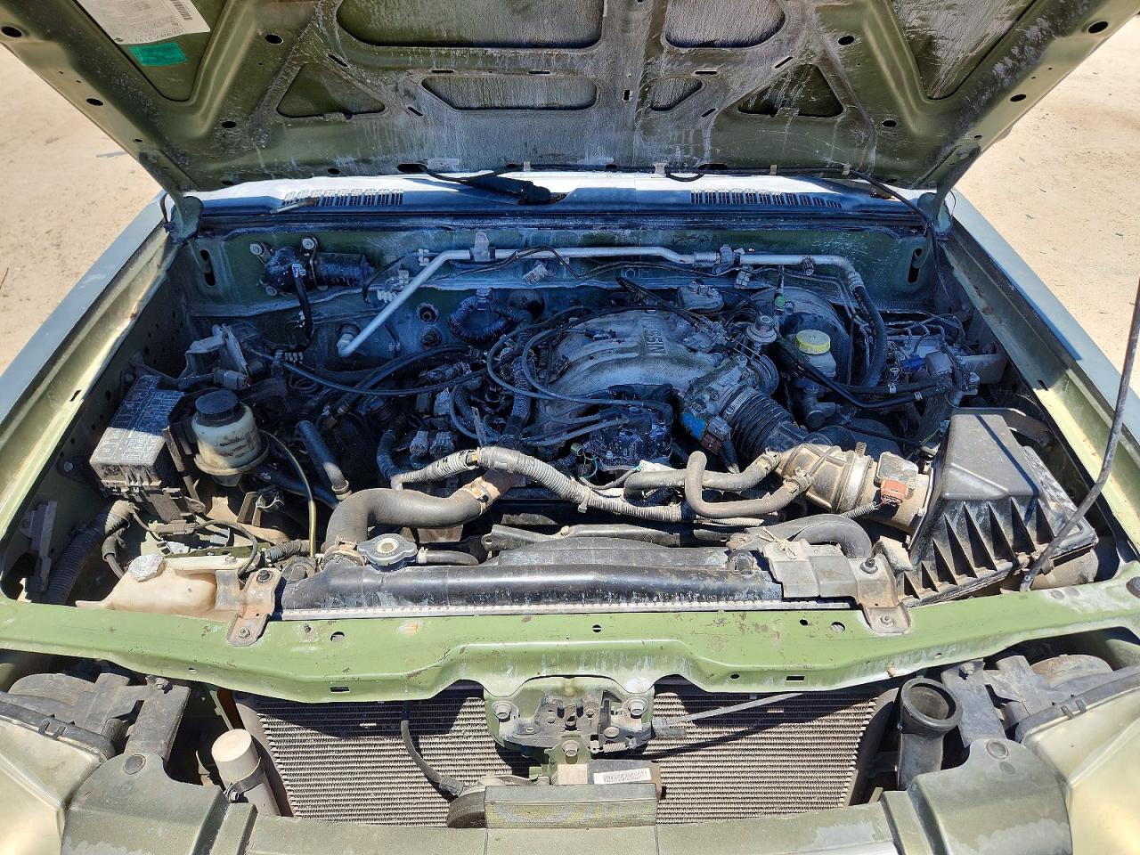 2003 Nissan Frontier Xe-v6 Green vin: 1N6ED29X93C450400
