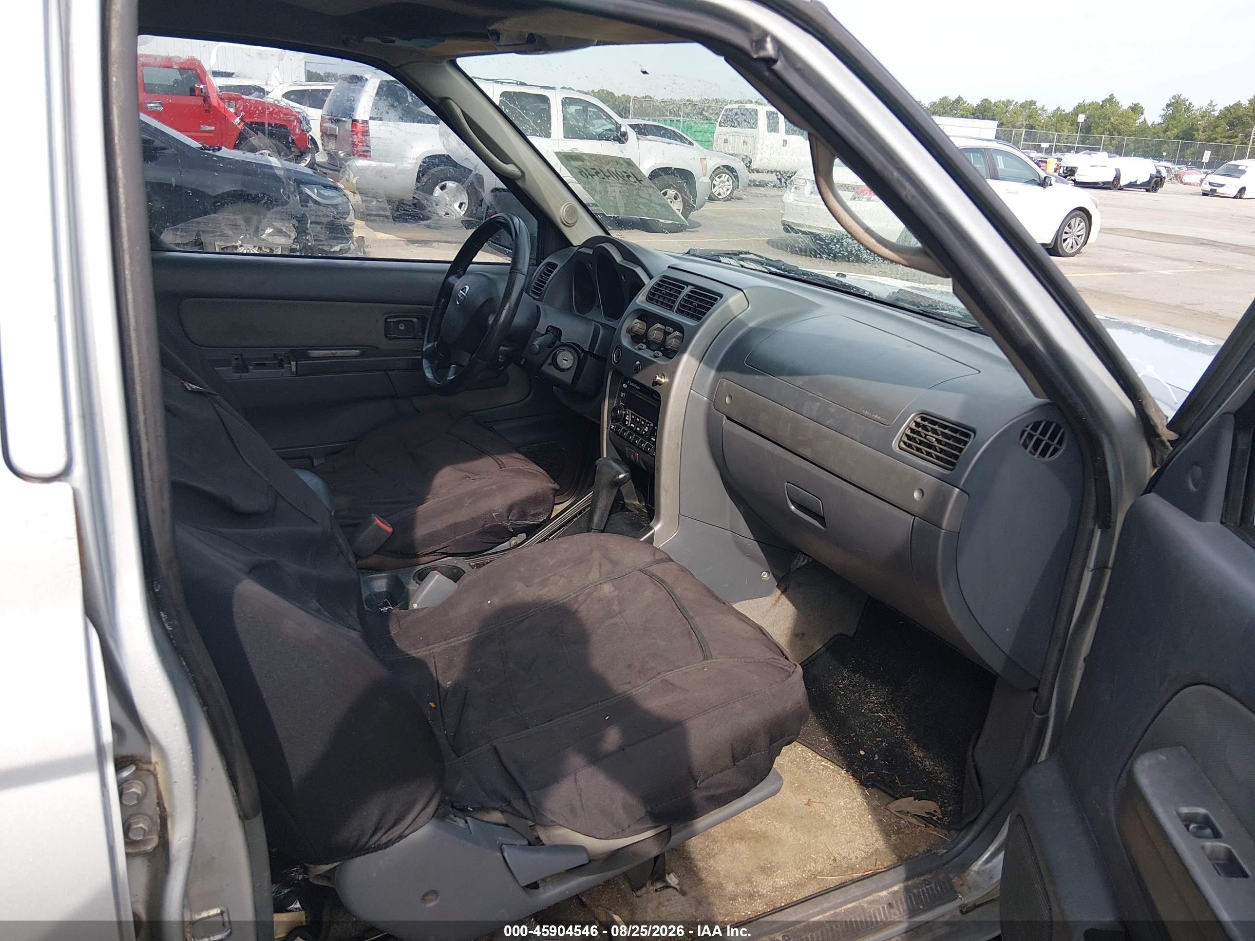 2002 Nissan Frontier Se-v6 Silver vin: 1N6ED29XX2C312010