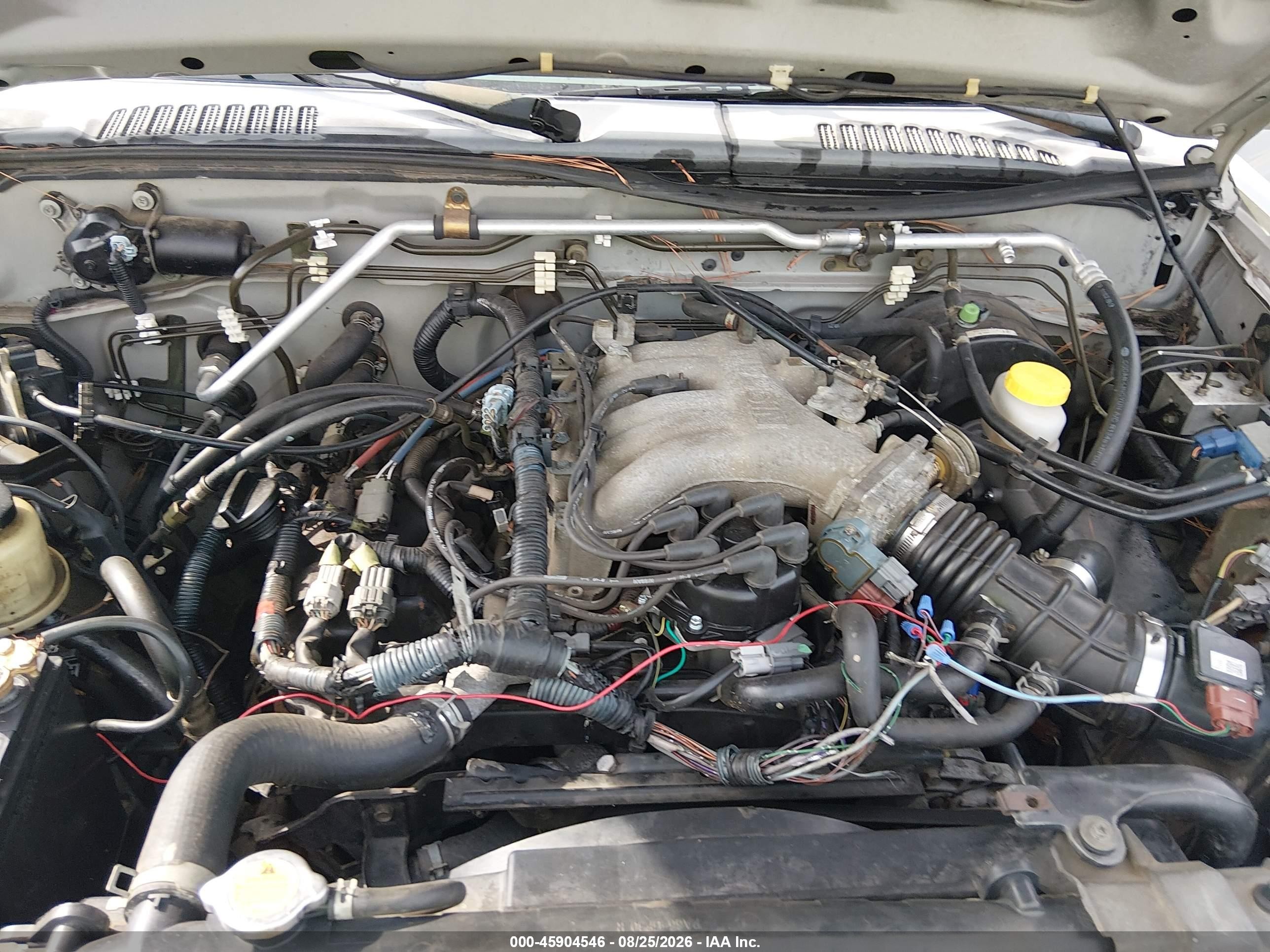 2002 Nissan Frontier Se-v6 Silver vin: 1N6ED29XX2C312010