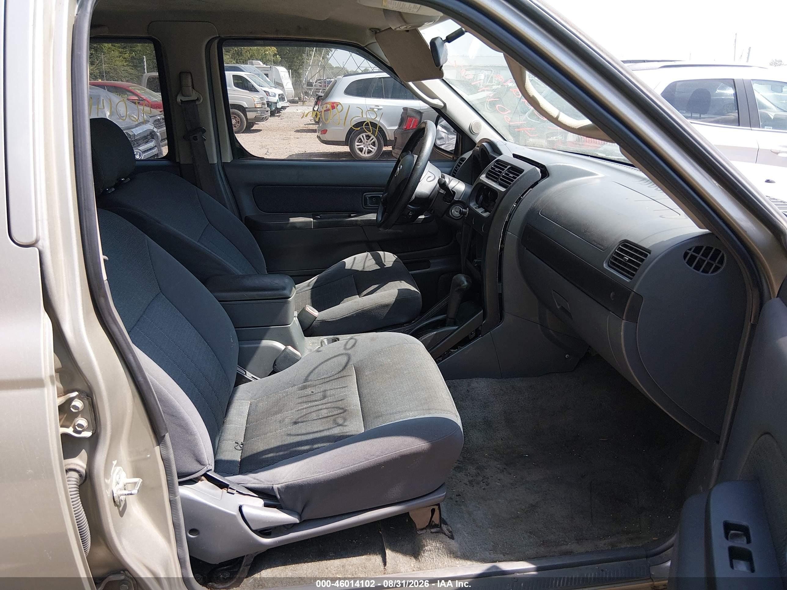 2002 Nissan Frontier Xe-v6 Серый vin: 1N6ED29XX2C359280
