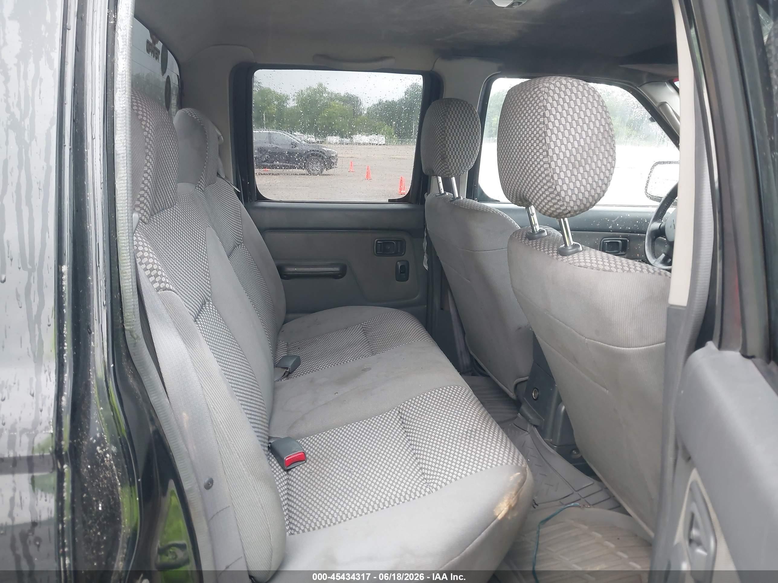 2002 Nissan Frontier Se-v6 Black vin: 1N6ED29XX2C378976