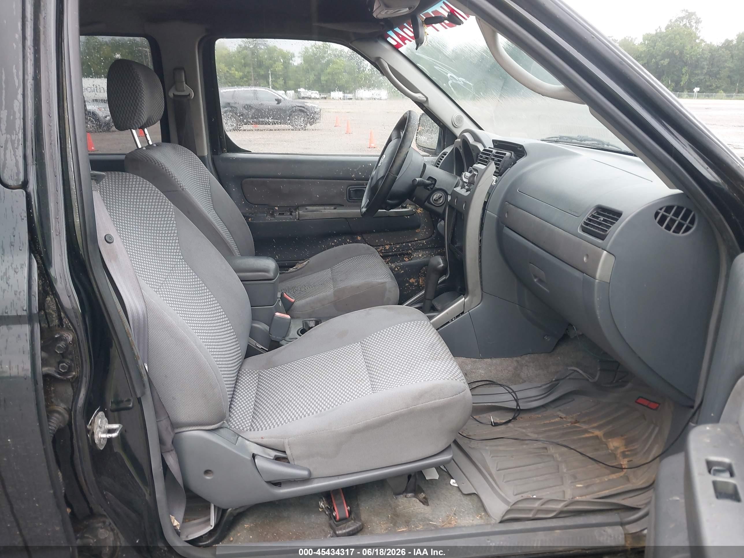 2002 Nissan Frontier Se-v6 Black vin: 1N6ED29XX2C378976
