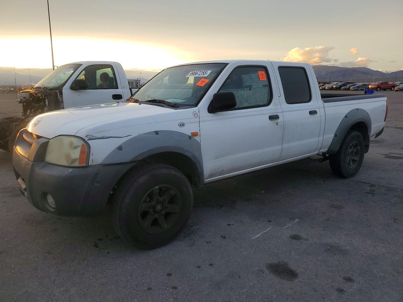2002 Nissan Frontier Xe-v6 Белый vin: 1N6ED29XX2C396619
