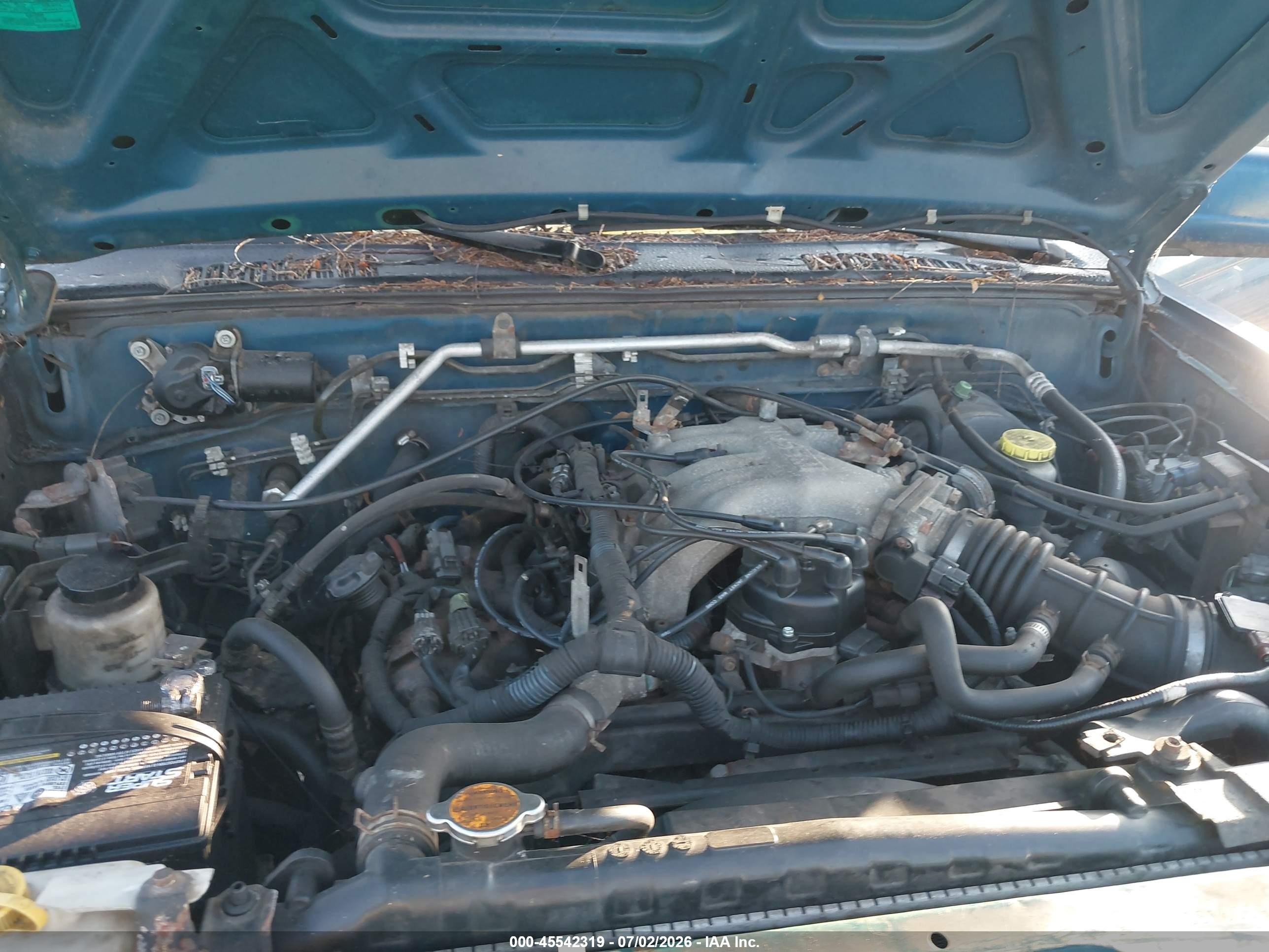 2002 Nissan Frontier Se-v6 Blue vin: 1N6ED29Y02C316009