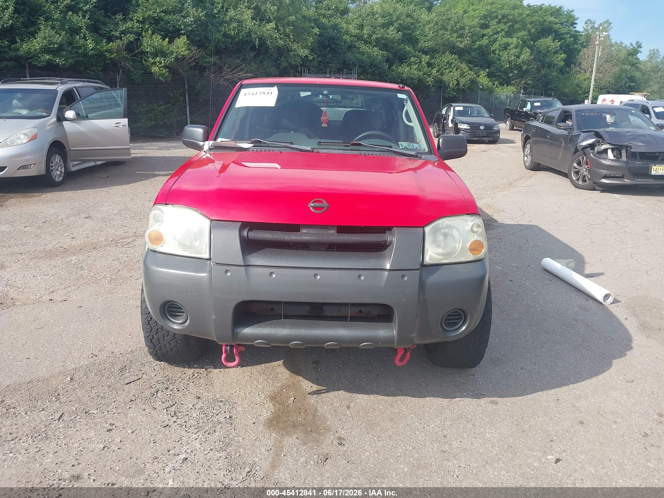 2003 Nissan Frontier Xe-v6 Red vin: 1N6ED29Y03C410649