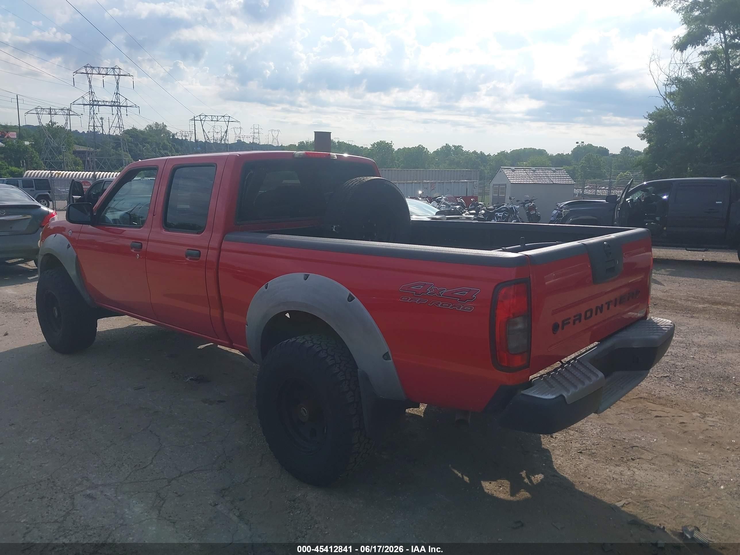 2003 Nissan Frontier Xe-v6 Red vin: 1N6ED29Y03C410649