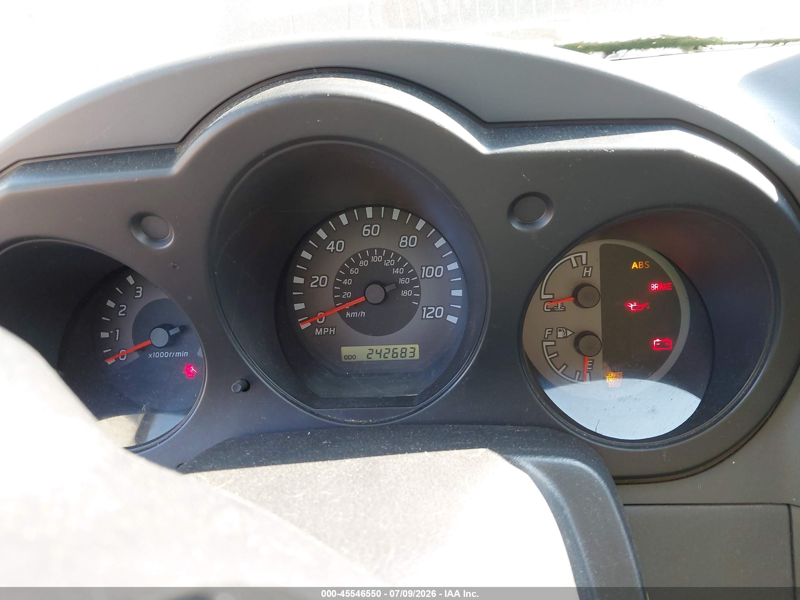 2003 Nissan Frontier Xe-v6 Black vin: 1N6ED29Y23C427646