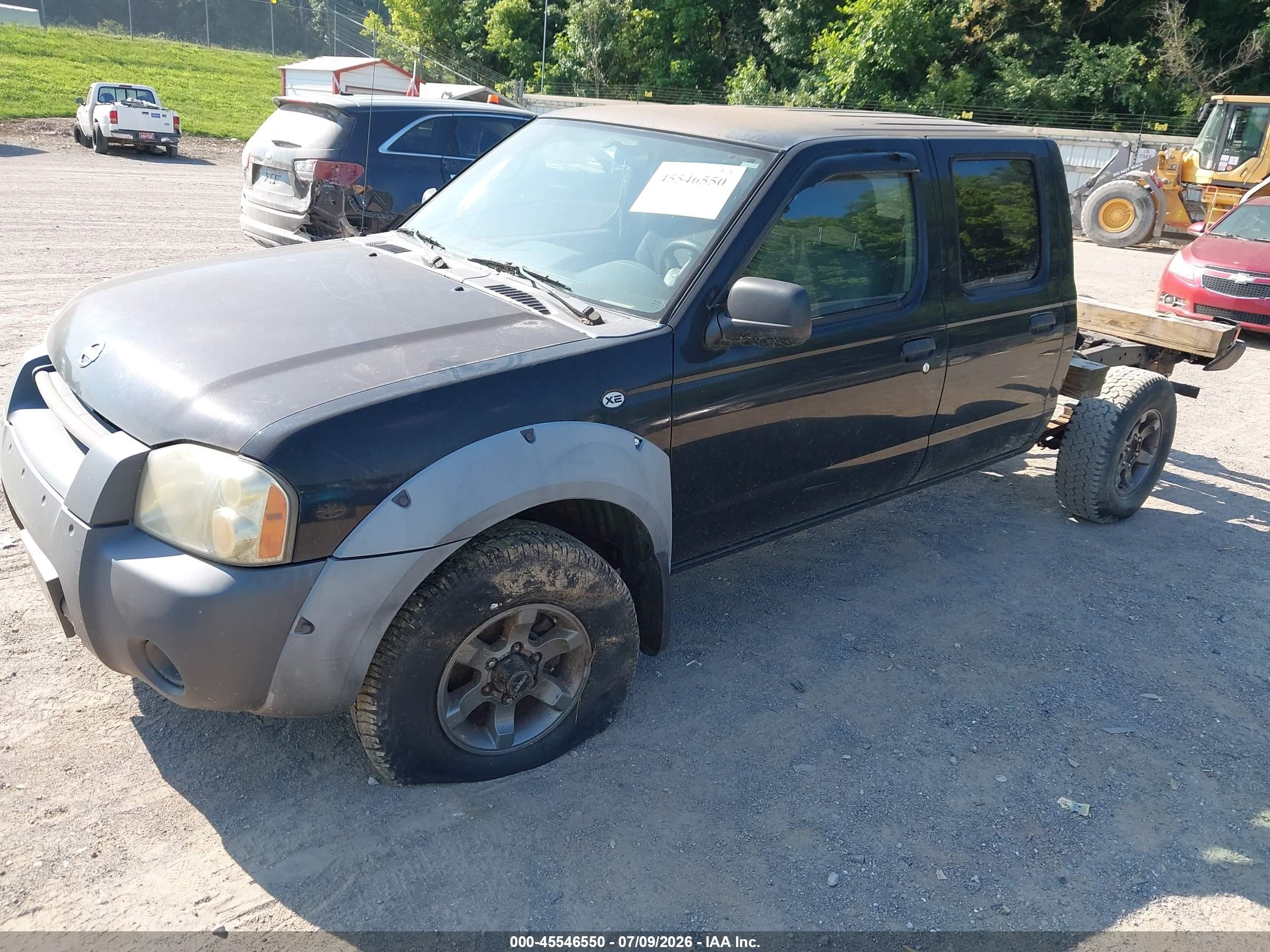 2003 Nissan Frontier Xe-v6 Black vin: 1N6ED29Y23C427646