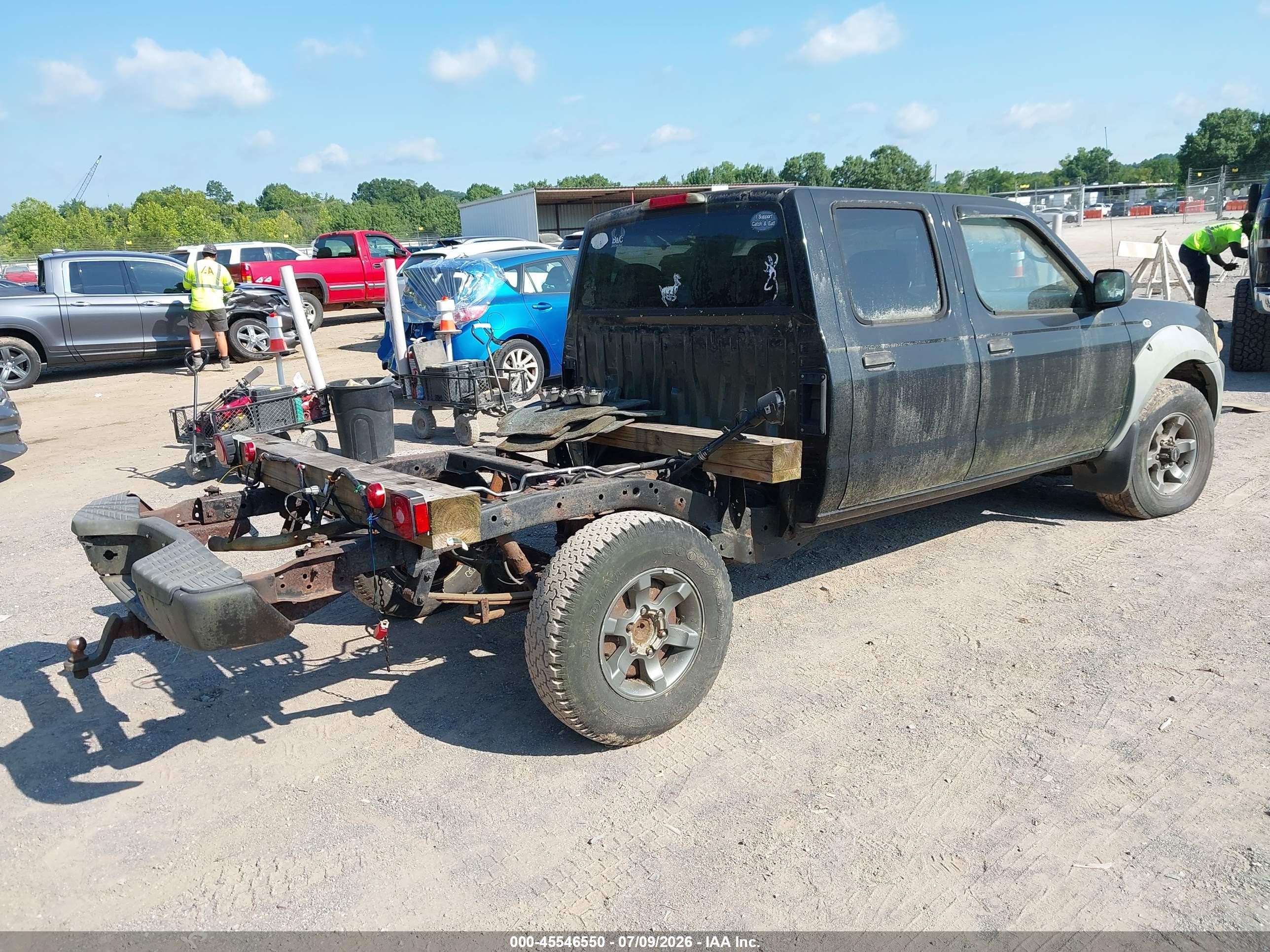 2003 Nissan Frontier Xe-v6 Black vin: 1N6ED29Y23C427646
