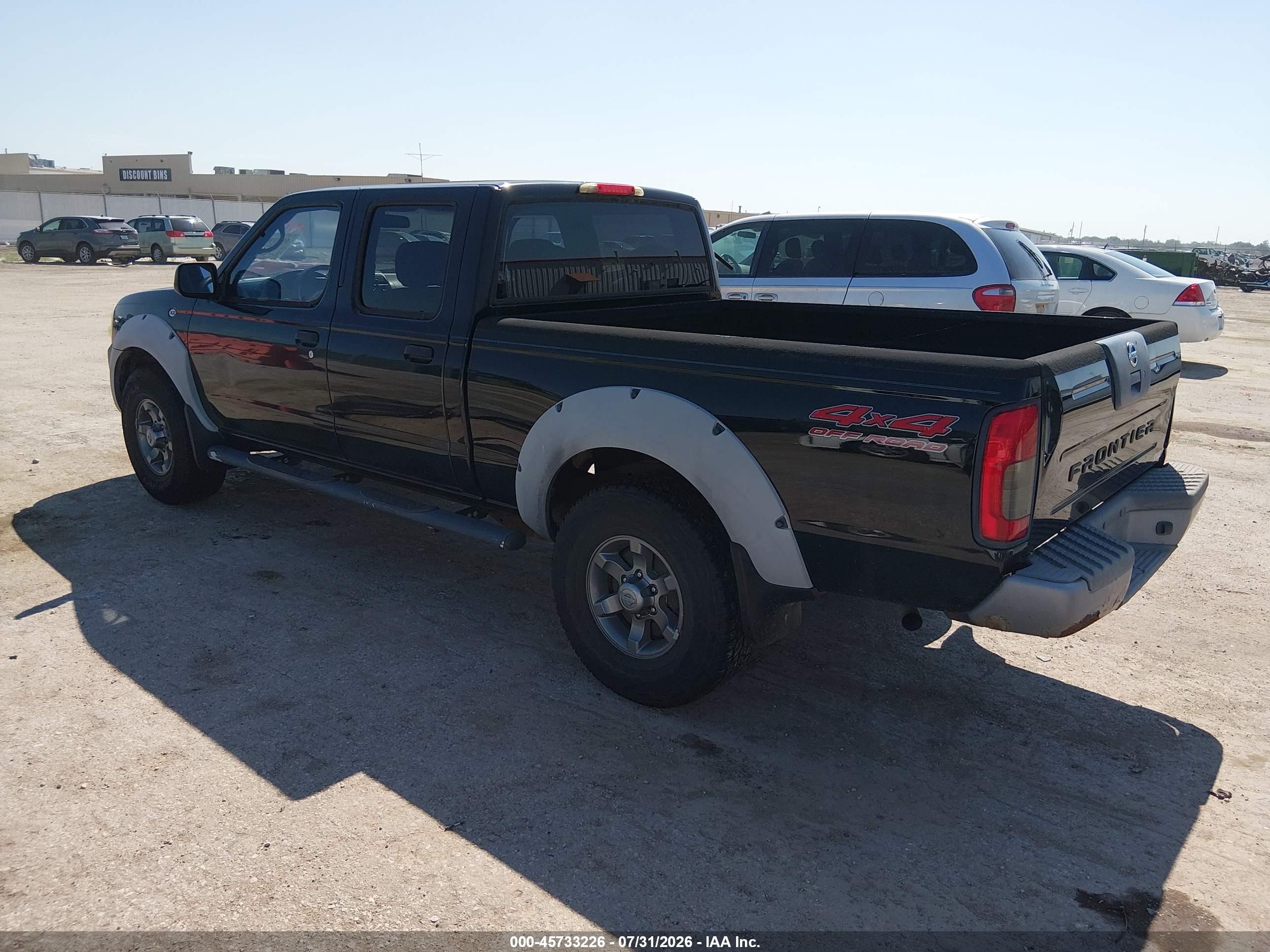 2002 Nissan Frontier Xe-v6 Black vin: 1N6ED29Y32C303299