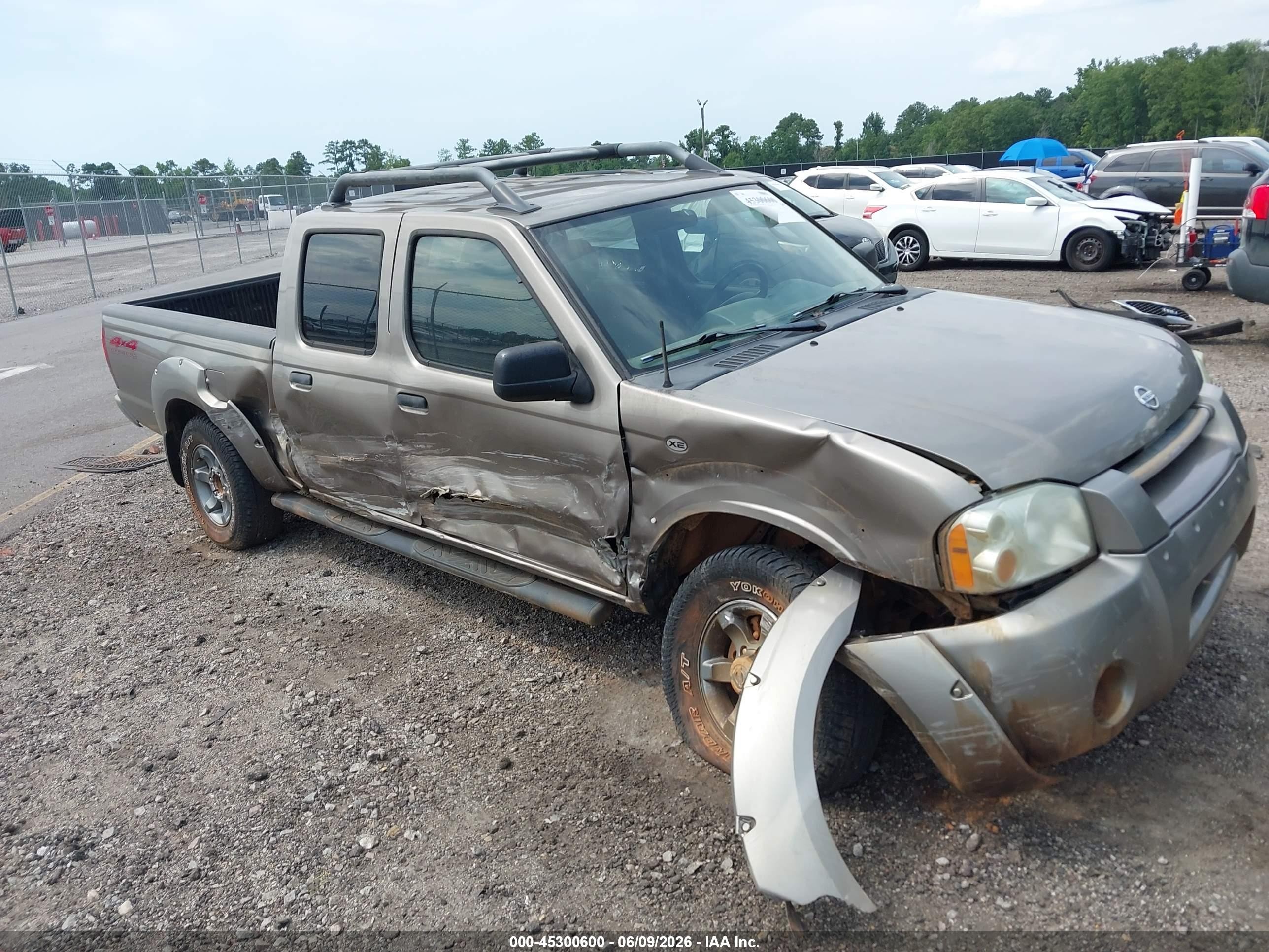 2004 Nissan Frontier Xe-v6 Brown vin: 1N6ED29Y34C424675