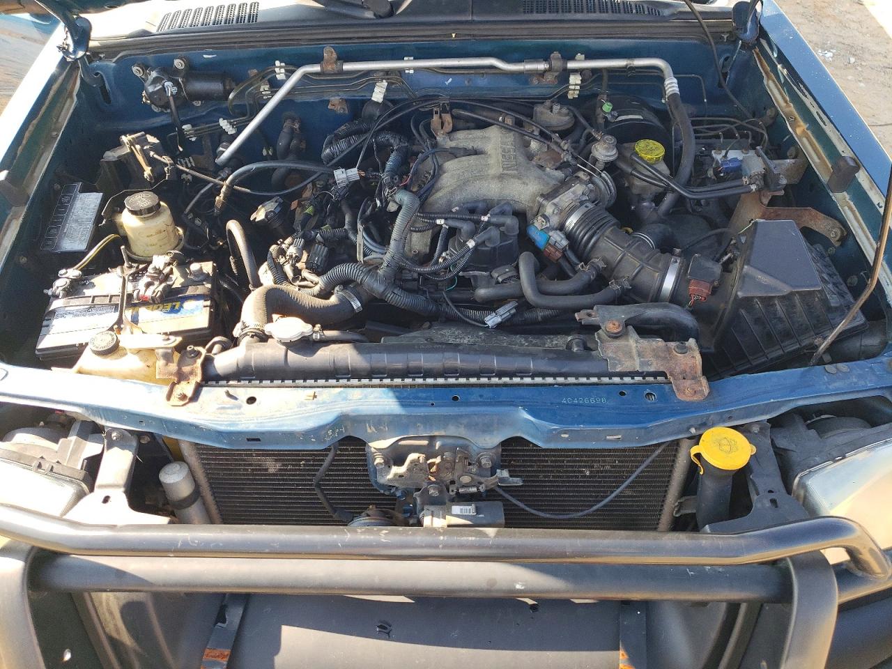 2004 Nissan Frontier Xe-v6 Blue vin: 1N6ED29Y34C426698