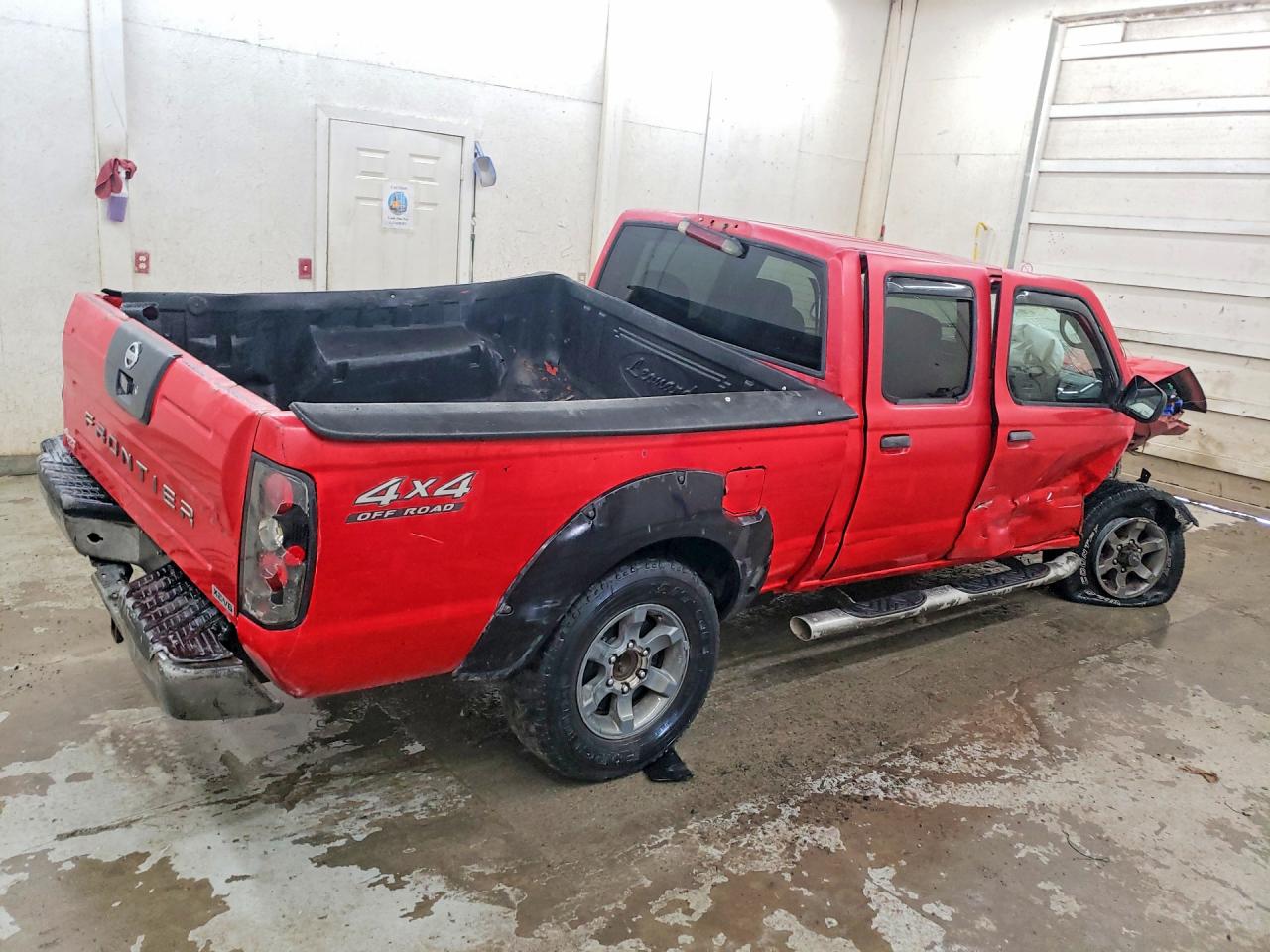 2002 Nissan Frontier Xe-v6 Red vin: 1N6ED29Y52C355047