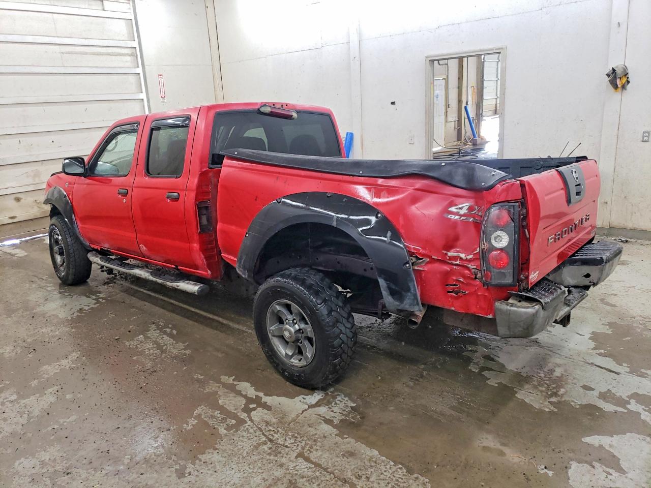 2002 Nissan Frontier Xe-v6 Red vin: 1N6ED29Y52C355047