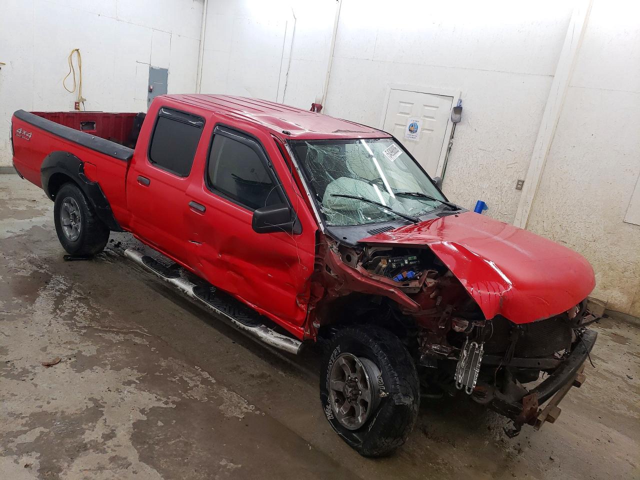 2002 Nissan Frontier Xe-v6 Red vin: 1N6ED29Y52C355047