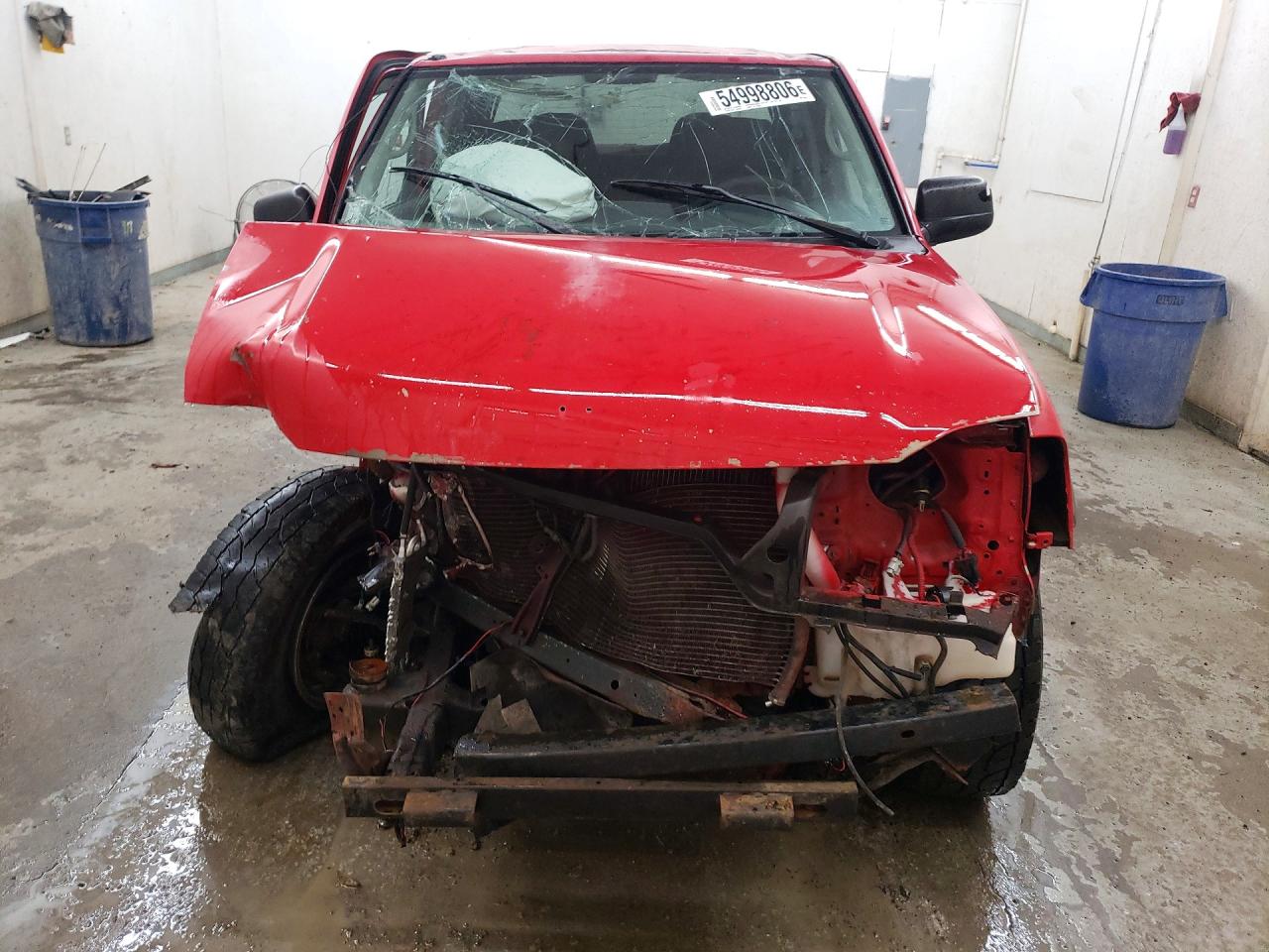 2002 Nissan Frontier Xe-v6 Red vin: 1N6ED29Y52C355047