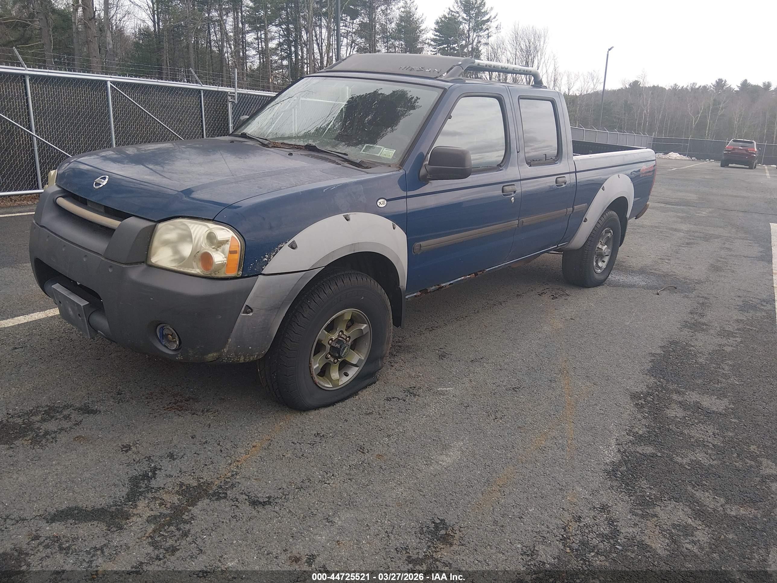 2002 Nissan Frontier Xe-v6 Blue vin: 1N6ED29Y72C325032