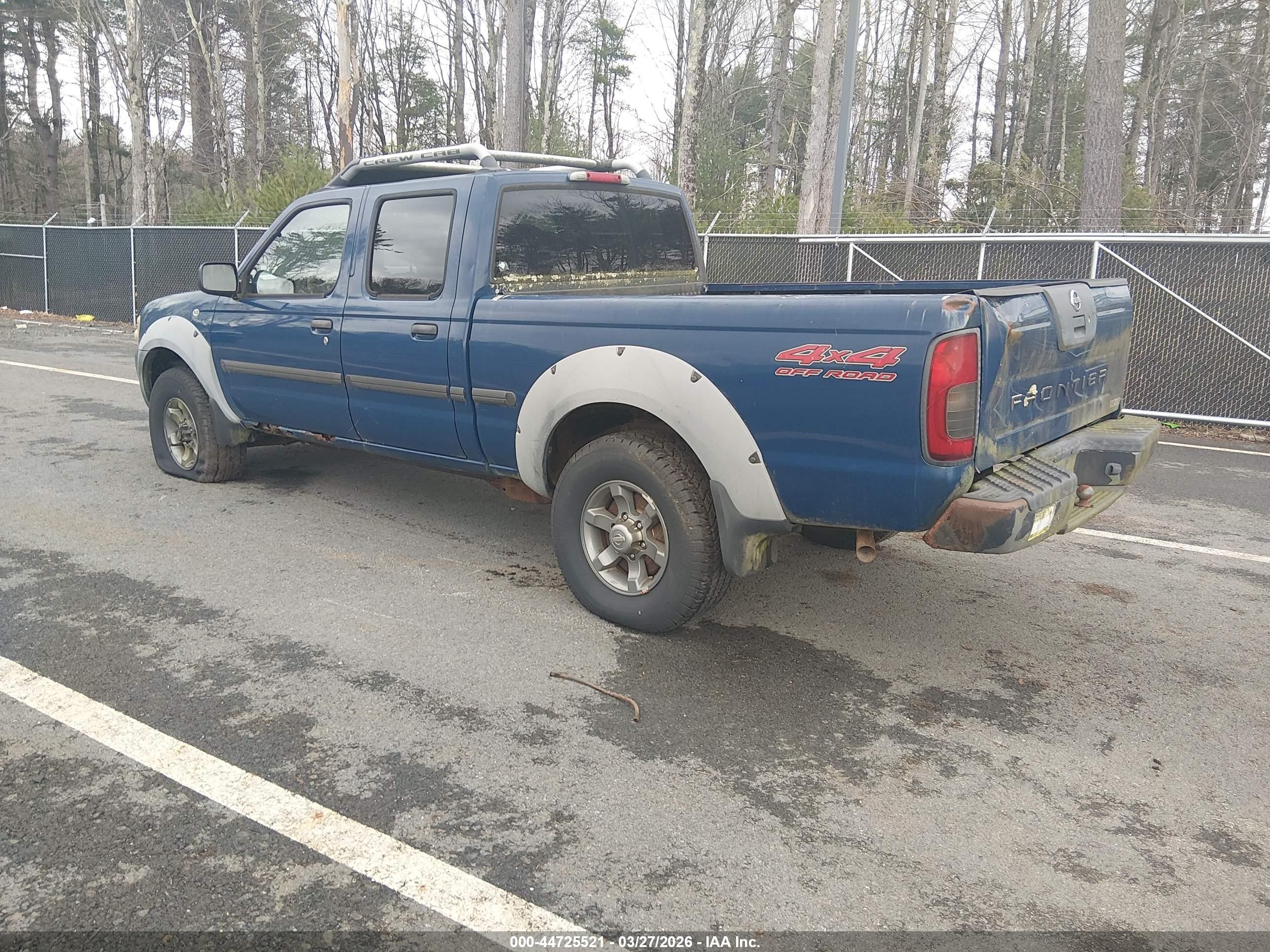 2002 Nissan Frontier Xe-v6 Blue vin: 1N6ED29Y72C325032