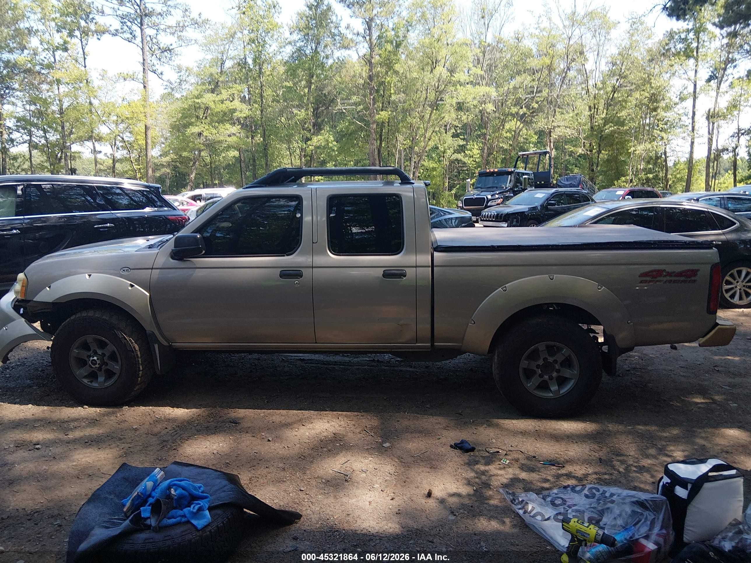 2003 Nissan Frontier Xe-v6 Gray vin: 1N6ED29Y73C467057