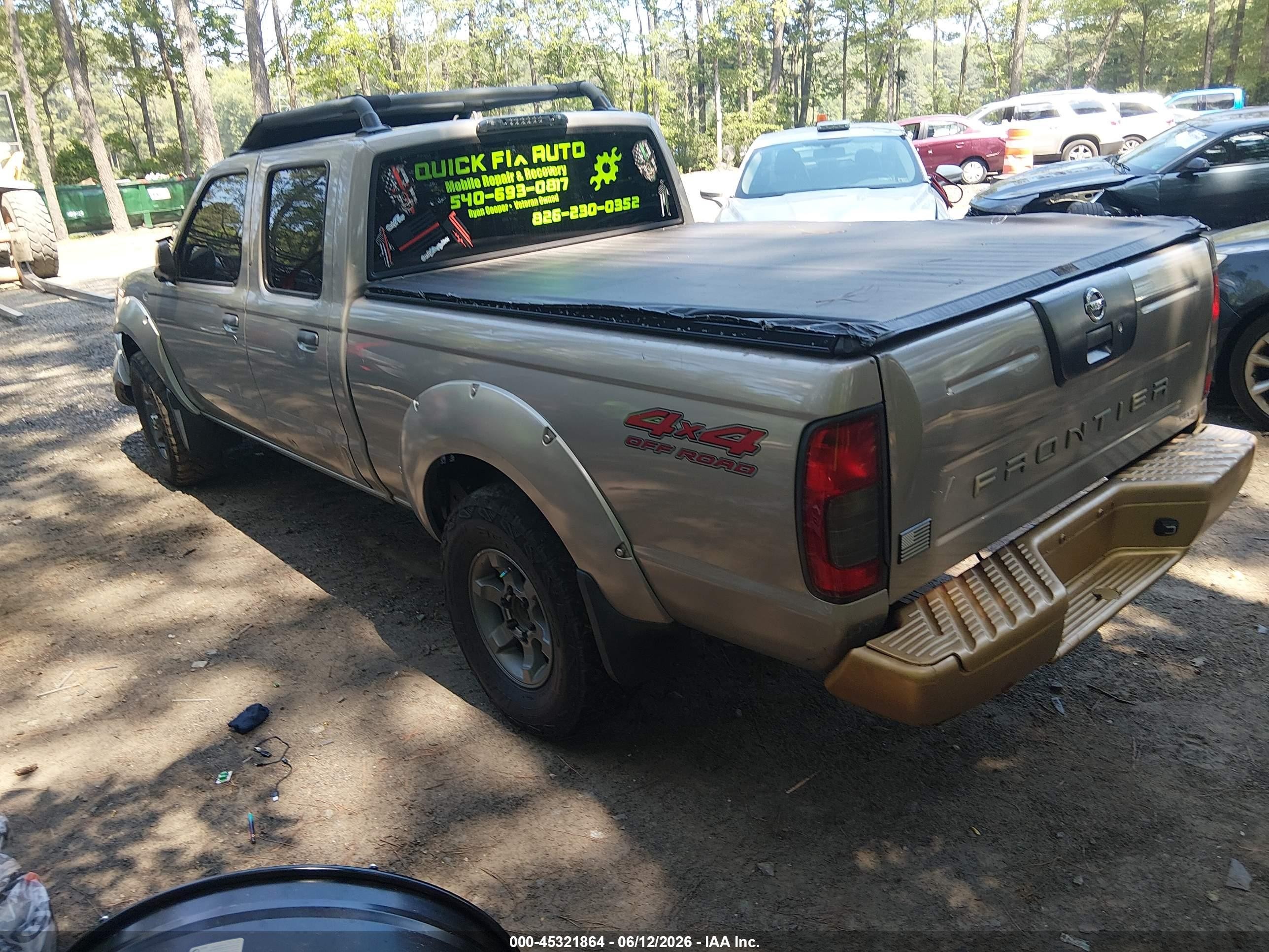 2003 Nissan Frontier Xe-v6 Gray vin: 1N6ED29Y73C467057