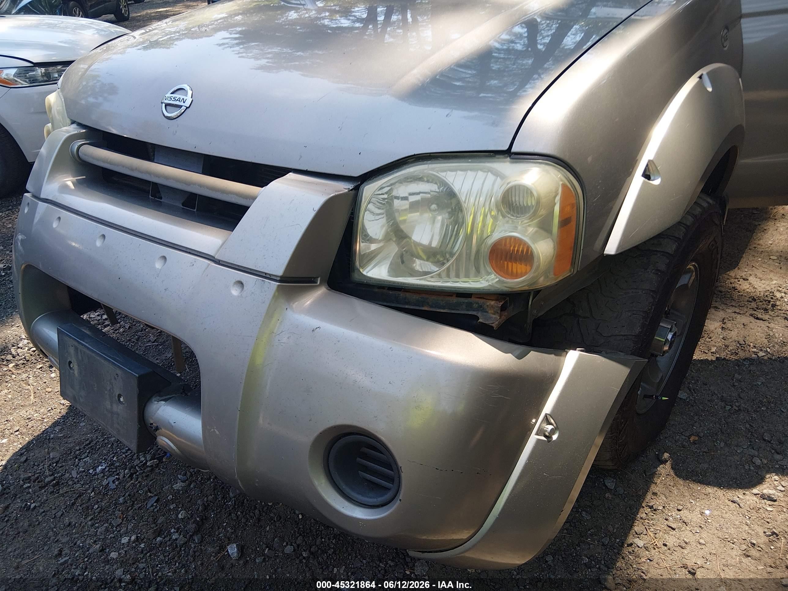 2003 Nissan Frontier Xe-v6 Gray vin: 1N6ED29Y73C467057