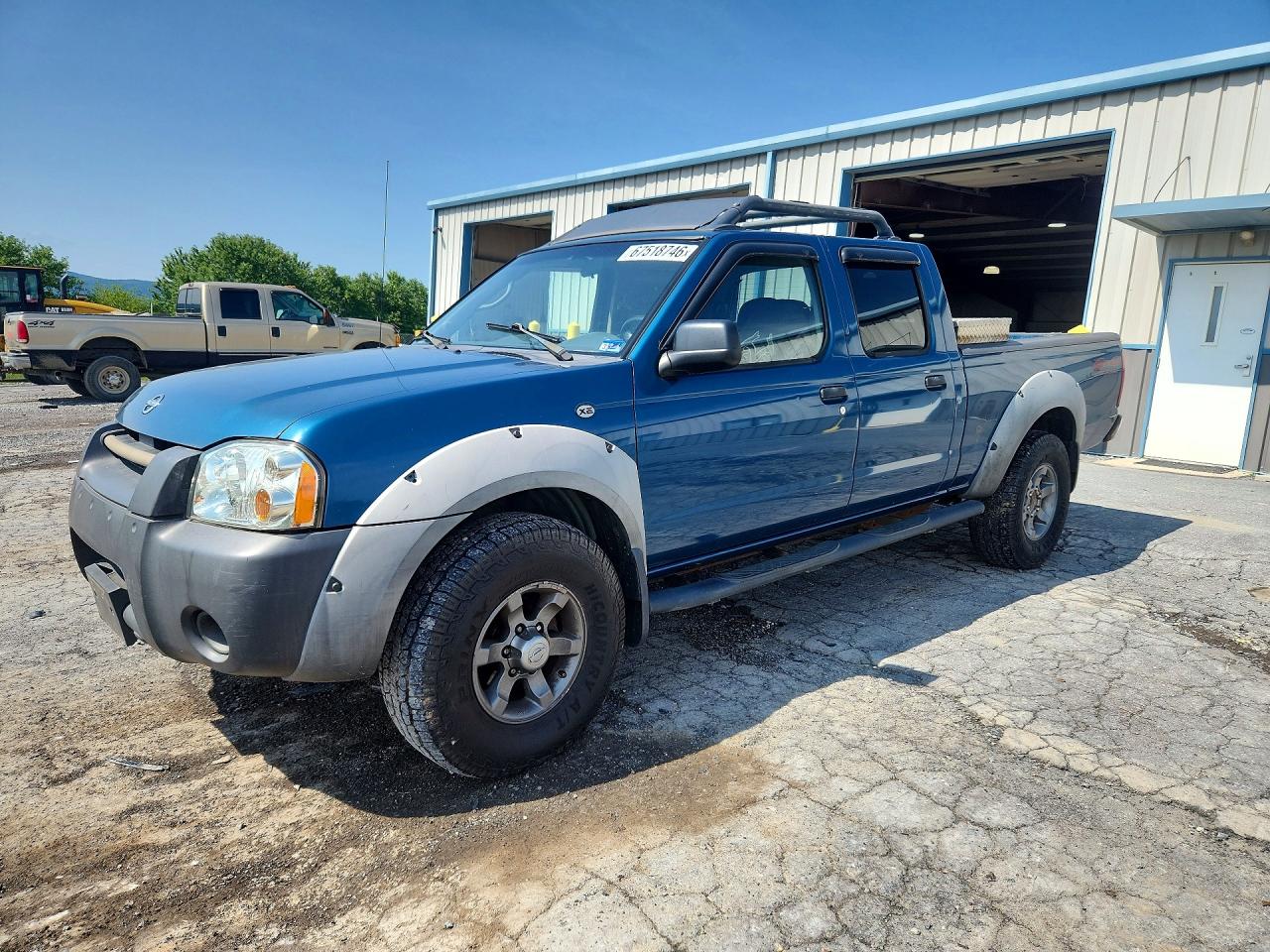 2002 Nissan Frontier Xe-v6 Blue vin: 1N6ED29Y82C364227