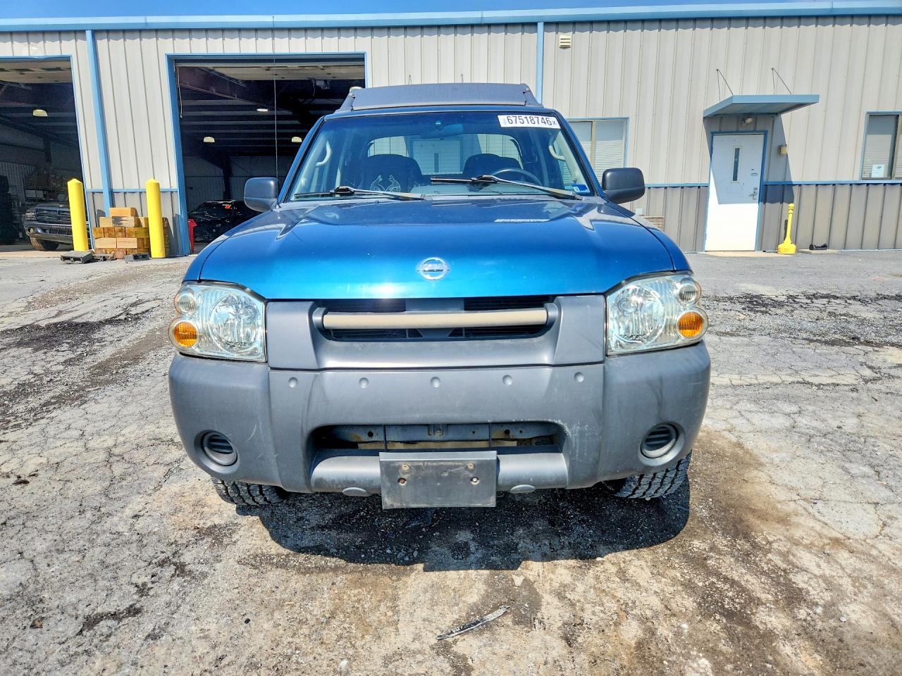 2002 Nissan Frontier Xe-v6 Blue vin: 1N6ED29Y82C364227