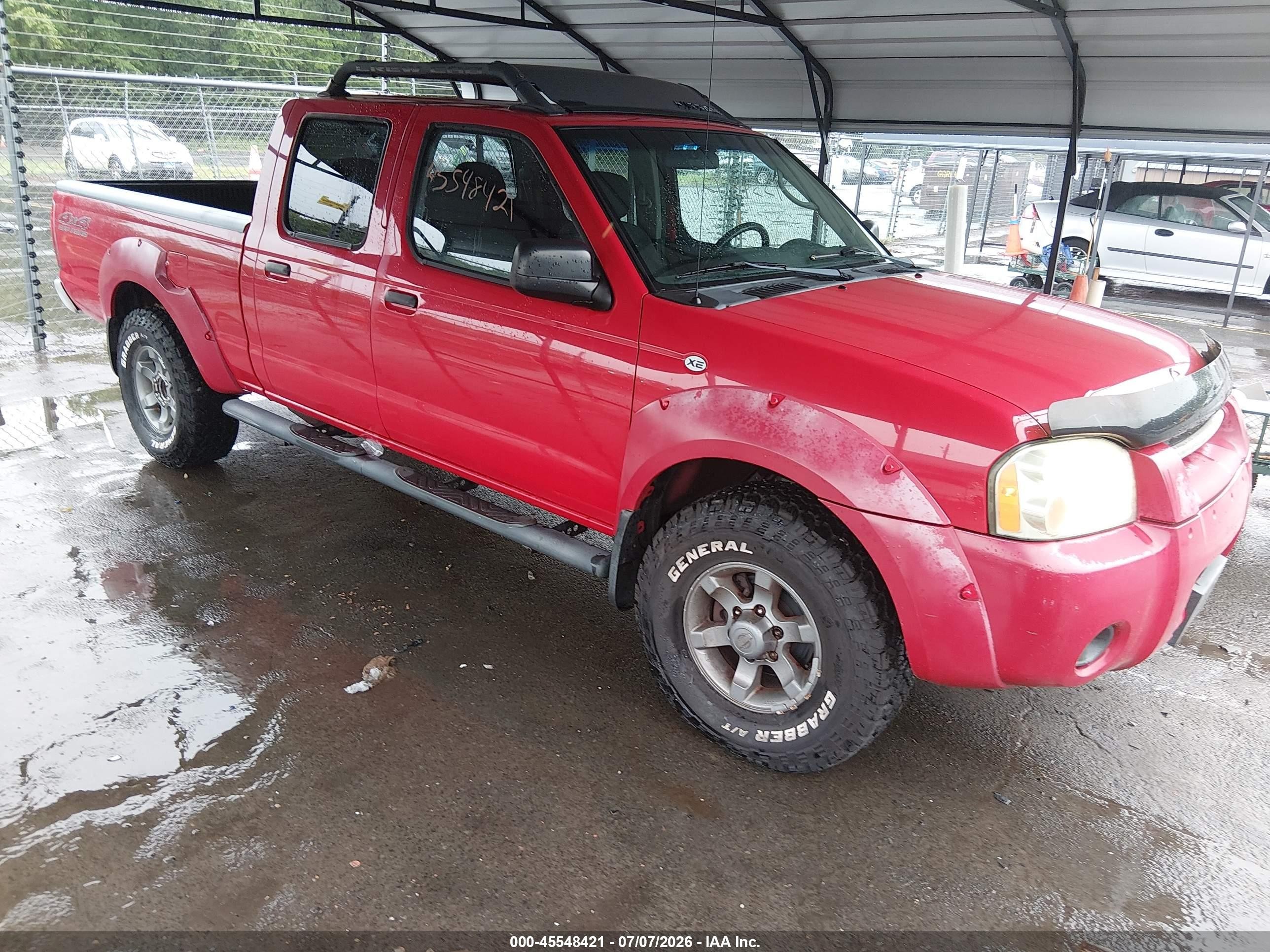 2004 Nissan Frontier Xe-v6 Red vin: 1N6ED29Y84C429662