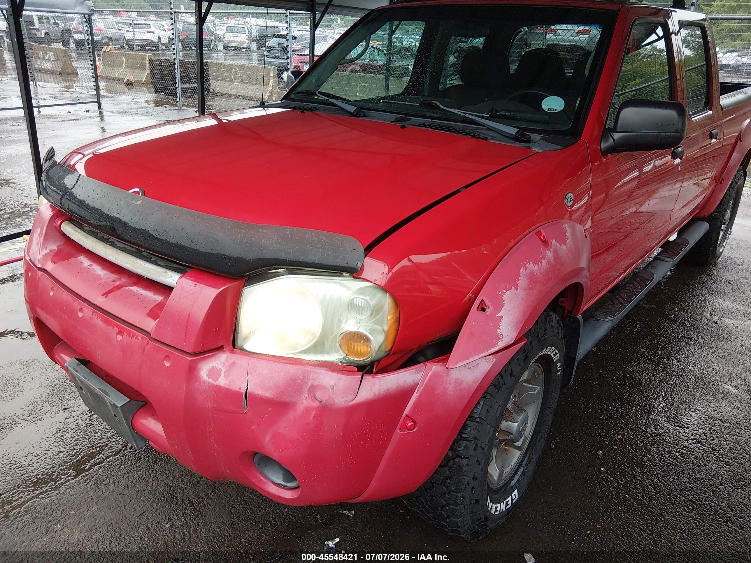 2004 Nissan Frontier Xe-v6 Red vin: 1N6ED29Y84C429662