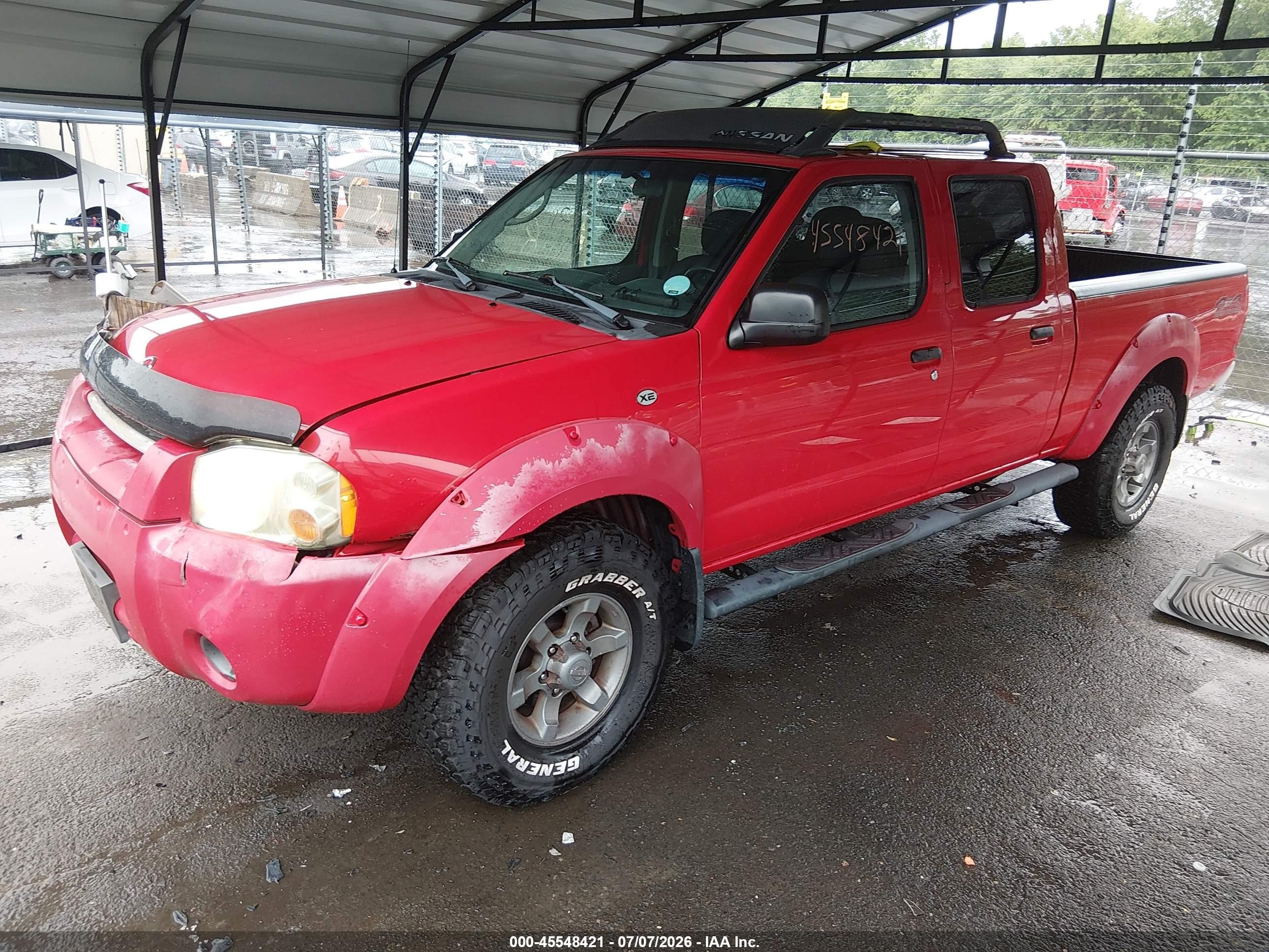 2004 Nissan Frontier Xe-v6 Red vin: 1N6ED29Y84C429662