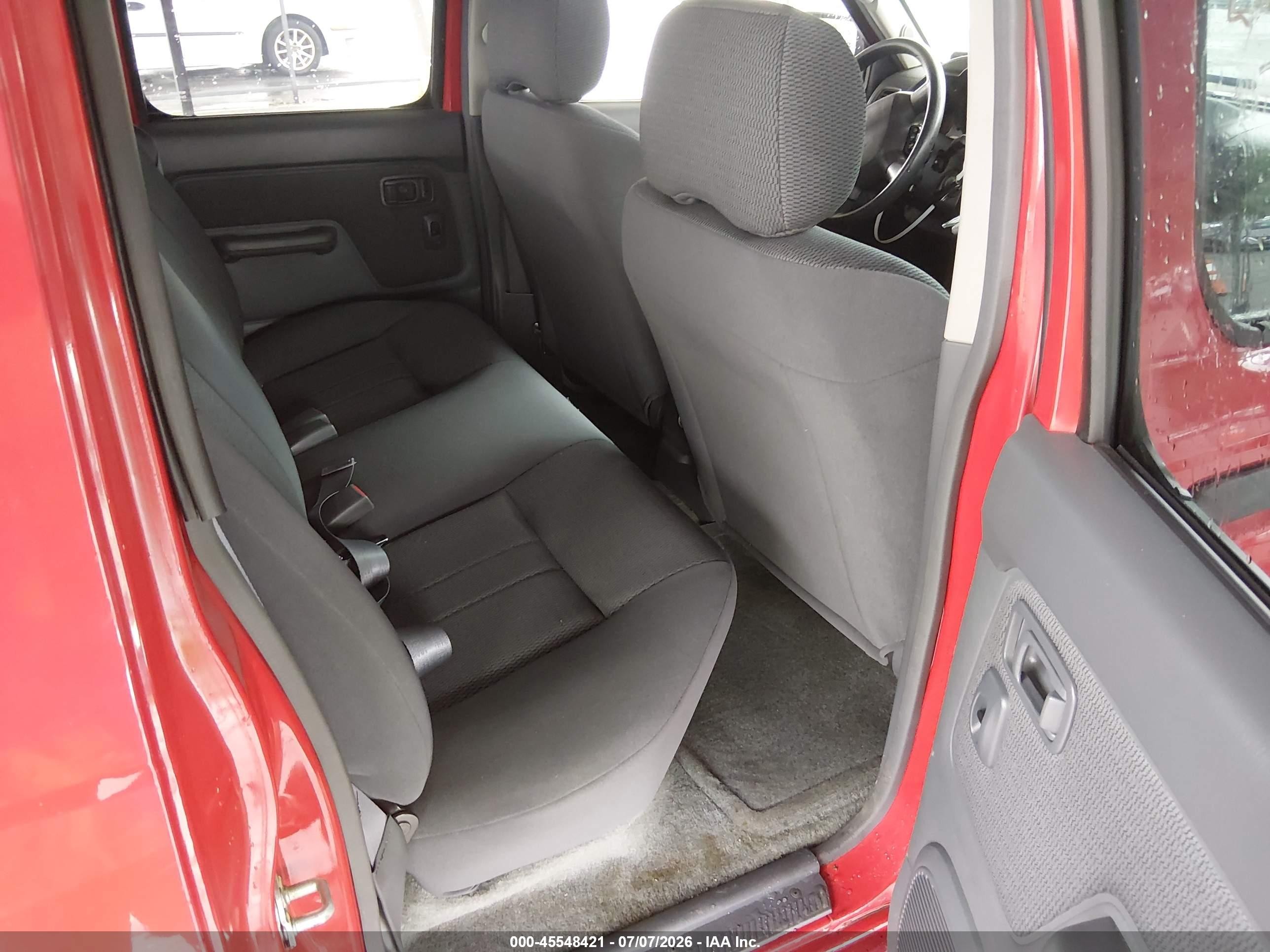 2004 Nissan Frontier Xe-v6 Red vin: 1N6ED29Y84C429662